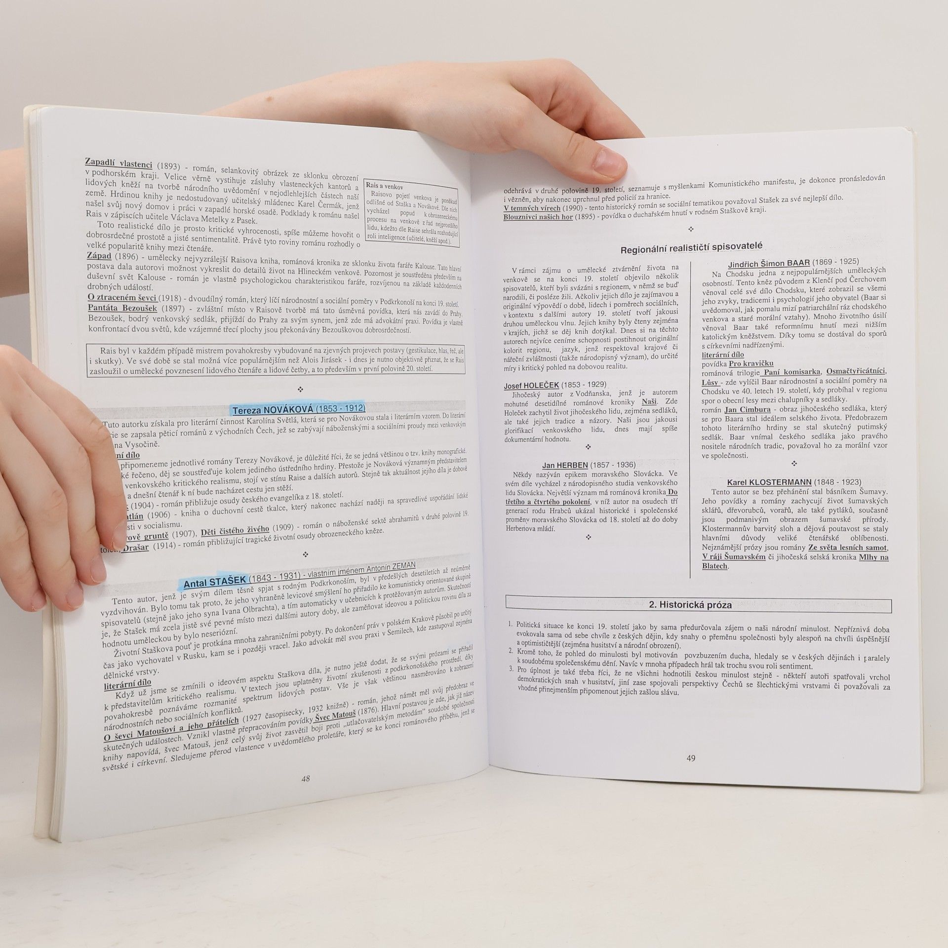 Vladimír Prokop Literatura 19. a počátku 20. století (od romantiků po buřiče)