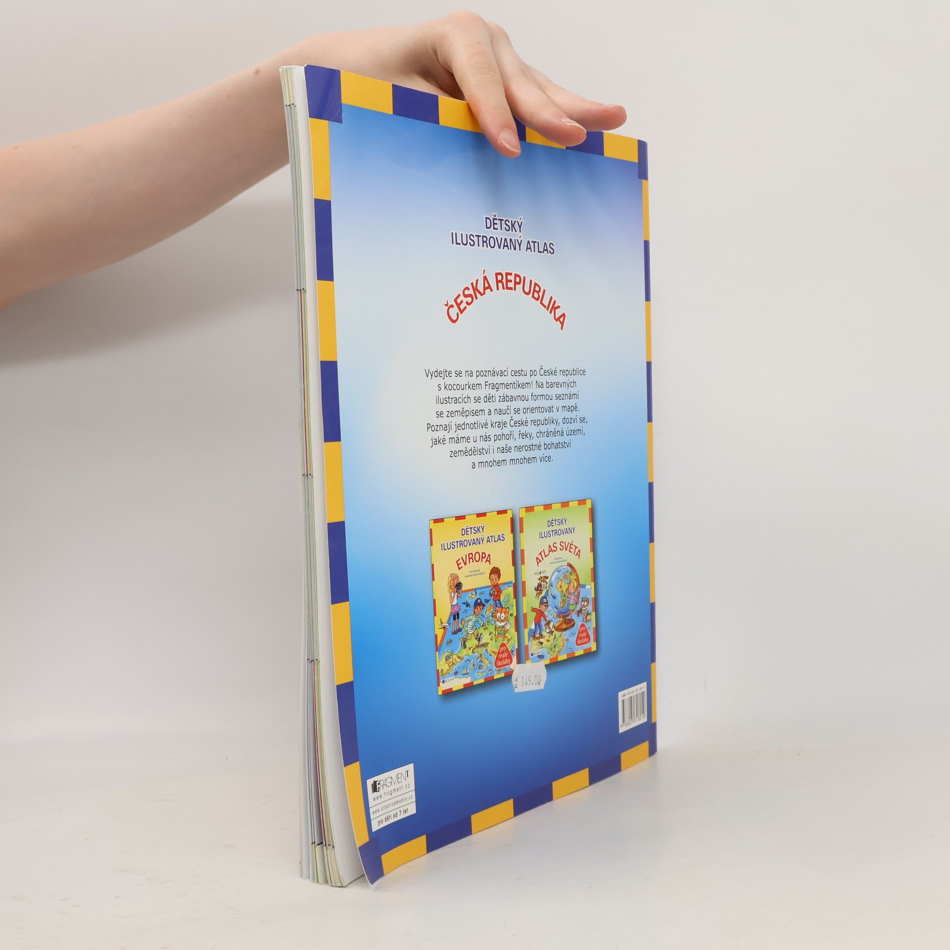 Antonín Šplíchal Dětský ilustrovaný atlas: Česká republika