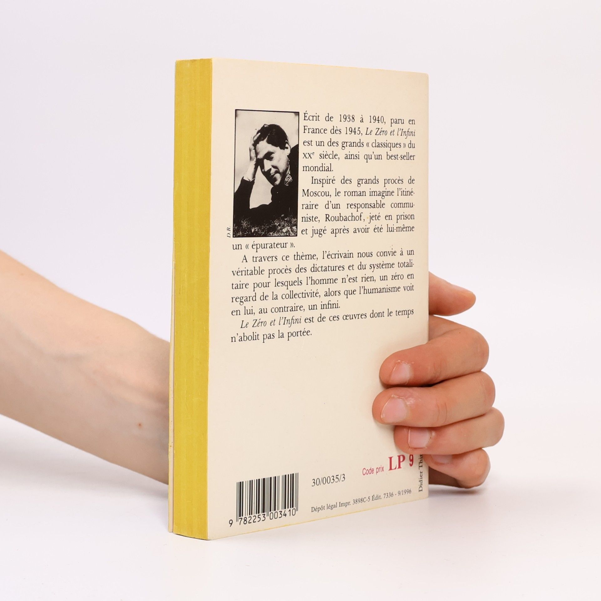 Arthur Koestler Le Livre de Poche - 35: Le Zéro et l'Infini