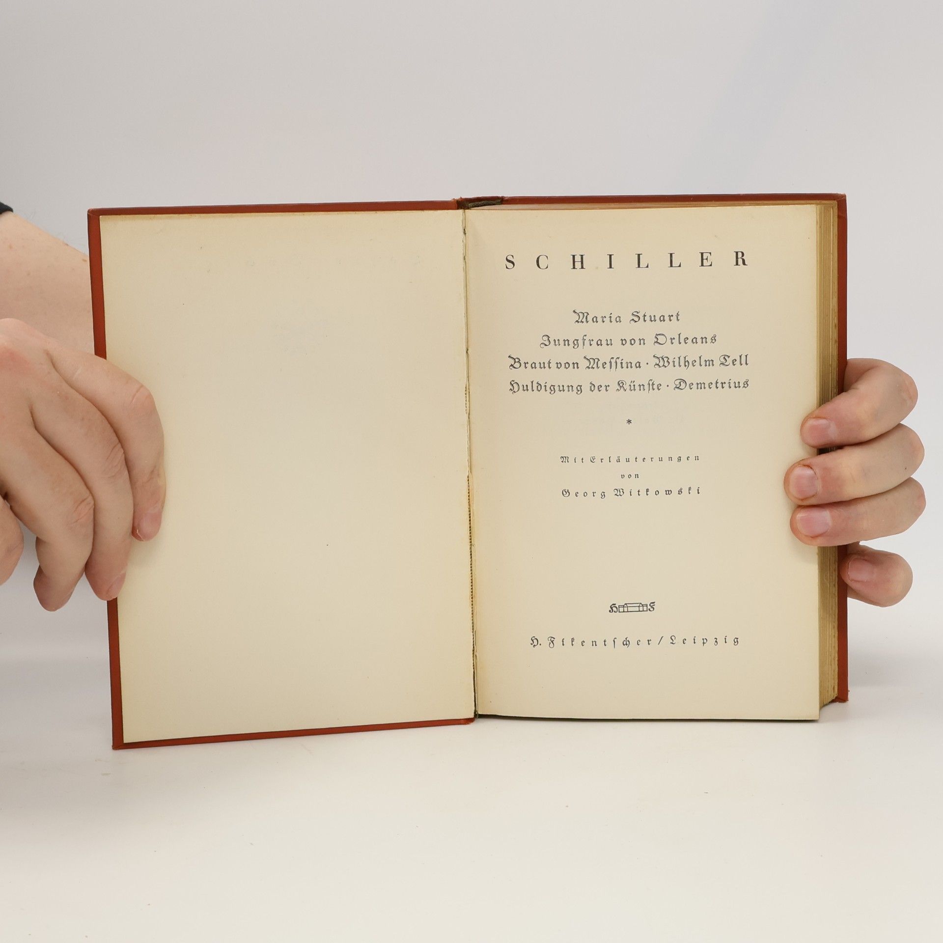 Friedrich Schiller Schillers Werke