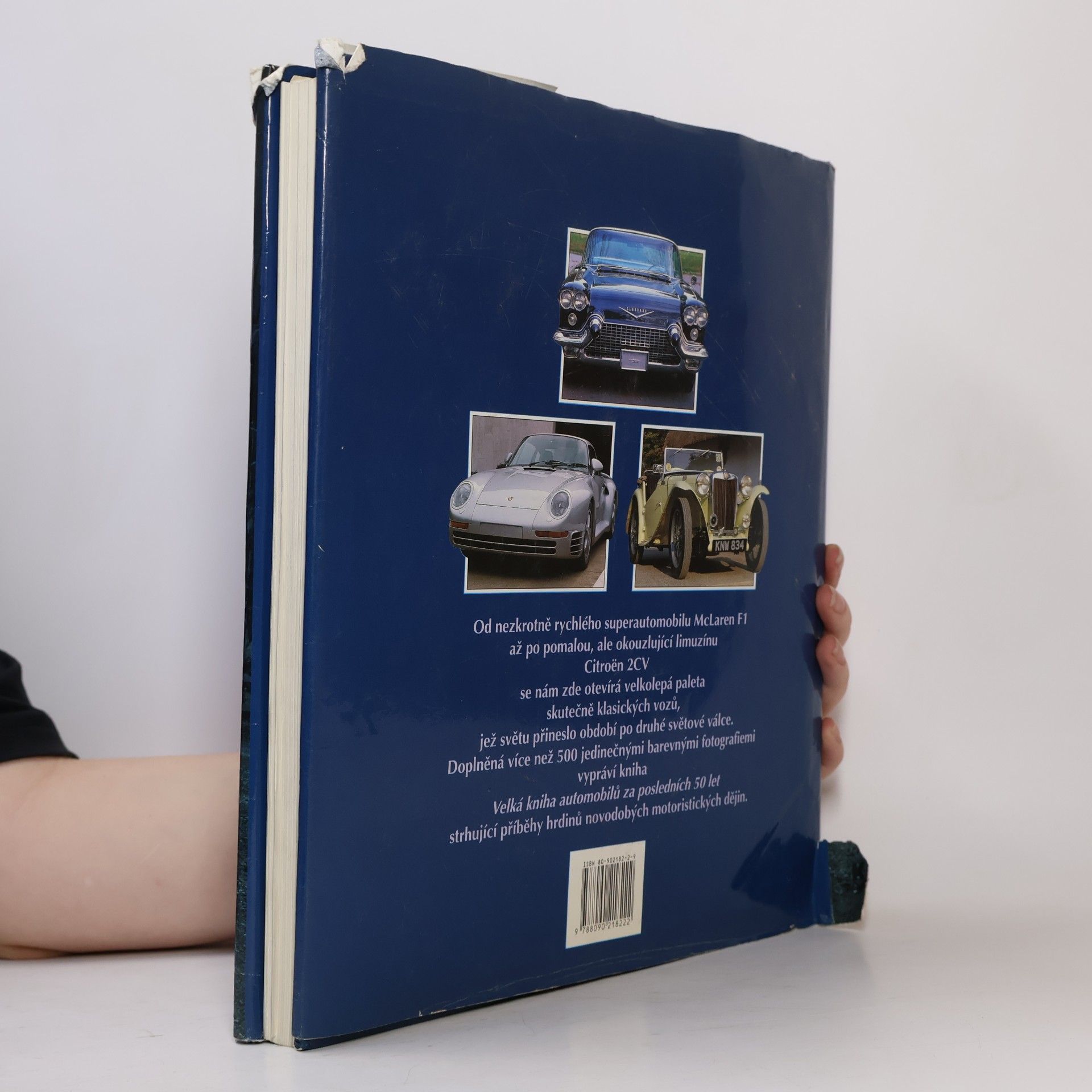 Jonathan Wood Velká kniha automobilů za posledních 50 let. Nejslavnější automobily světa.
