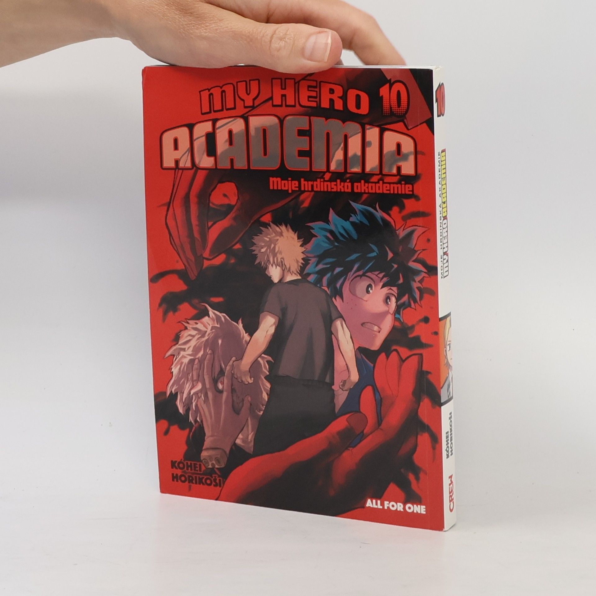 Kōhei Horikoshi My Hero Academia. Moje hrdinská akademie 10. All for One
