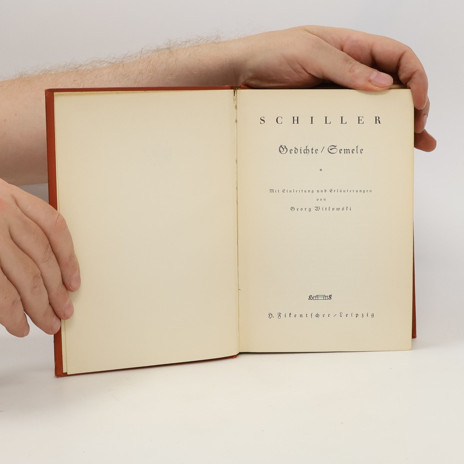 Friedrich Schiller Gedichte / Semele