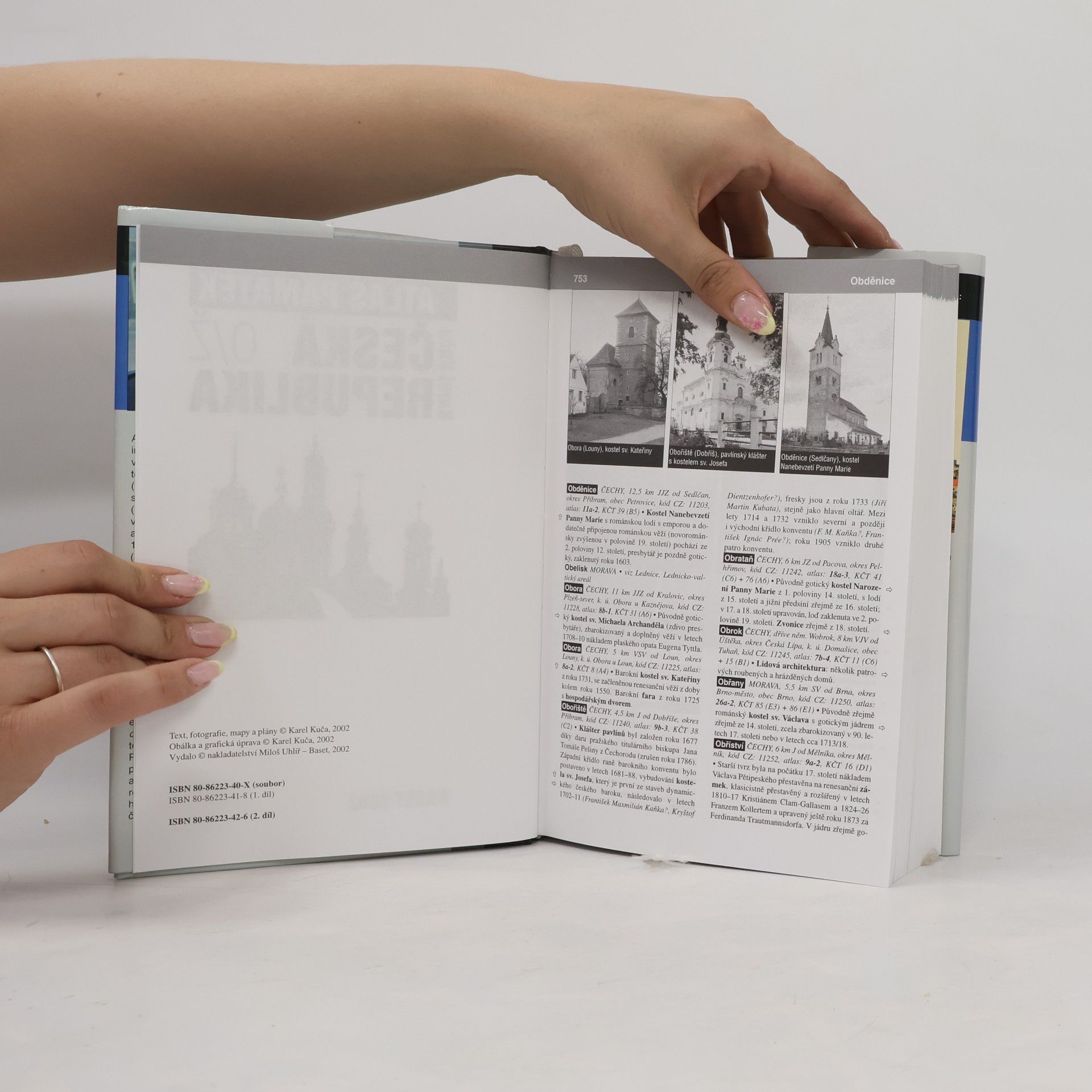 Karel Kuča Atlas památek - Česká republika O/Ž 2.díl
