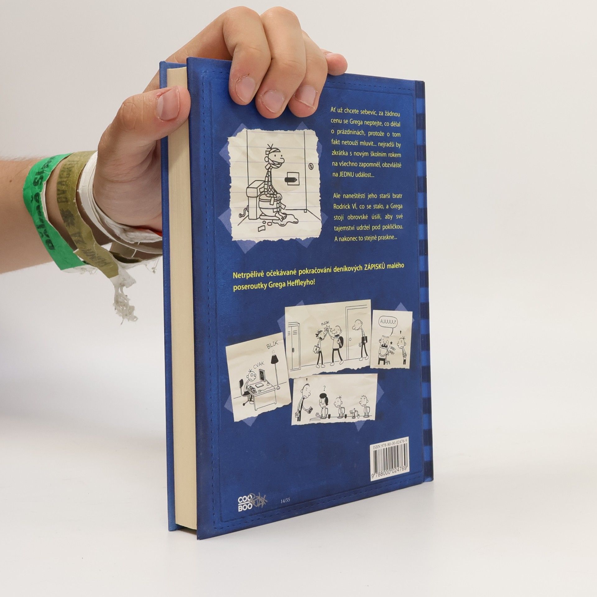 Jeff Kinney Deník malého poseroutky 2. Rodrick je king