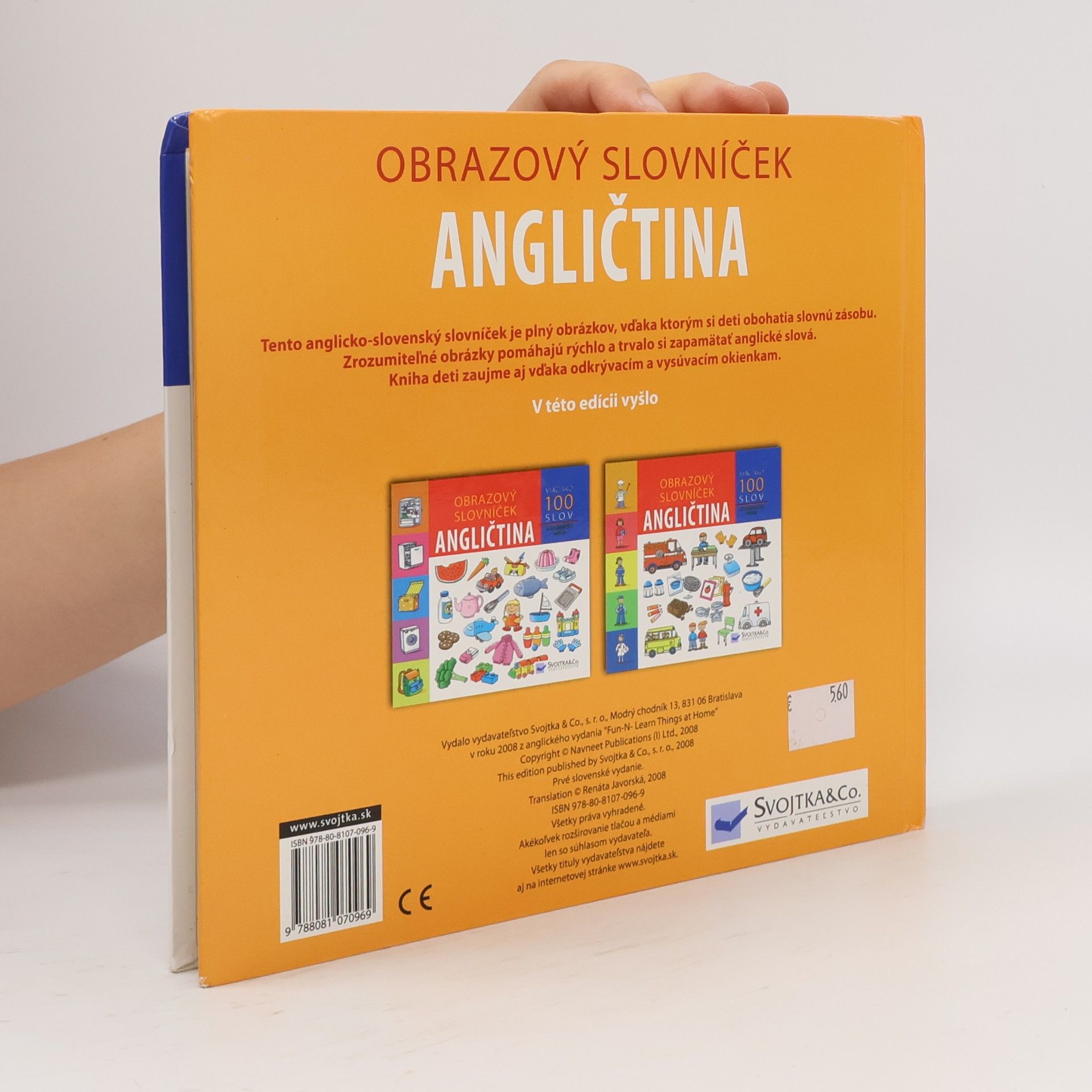 Autores varios Angličtina obrazový slovníček