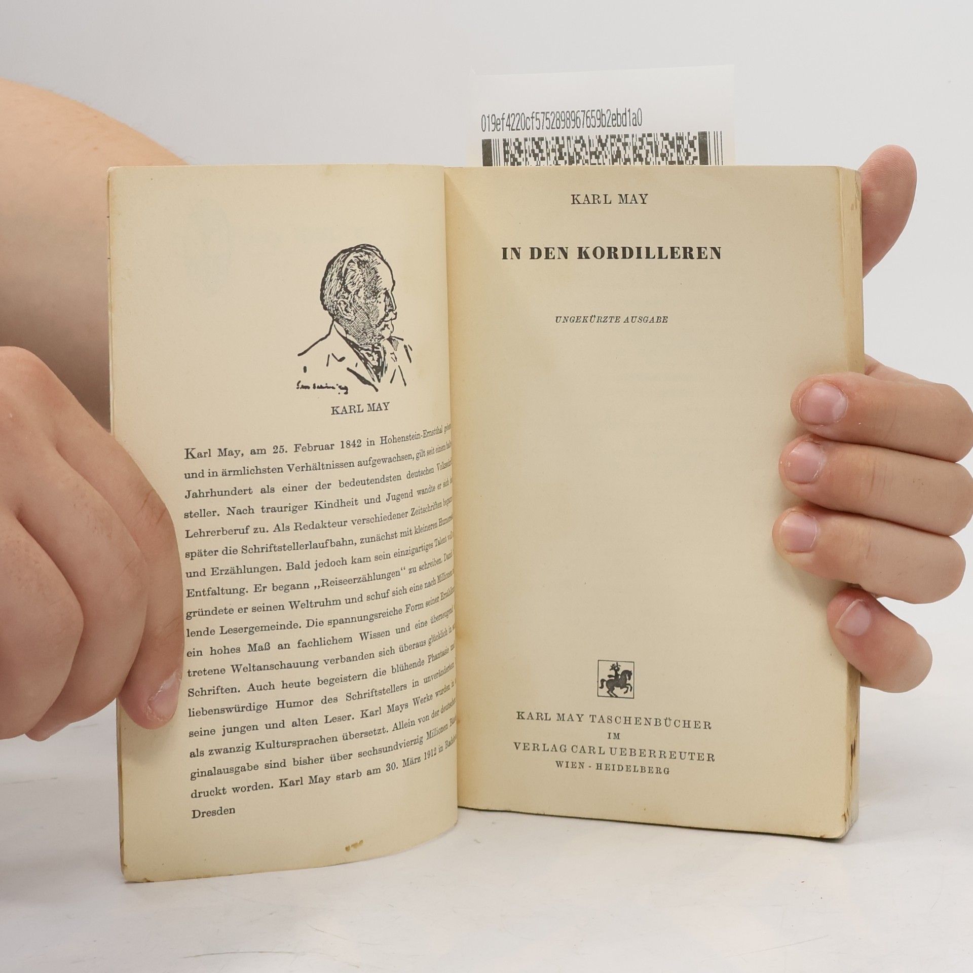 Karl May In den Kordilleren