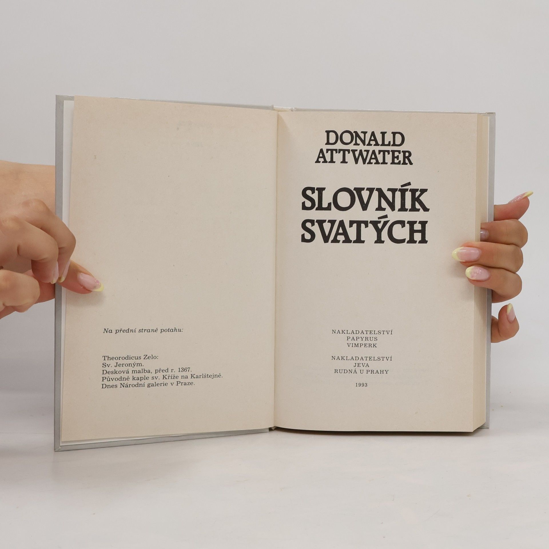 Donald Attwater Slovník svatých
