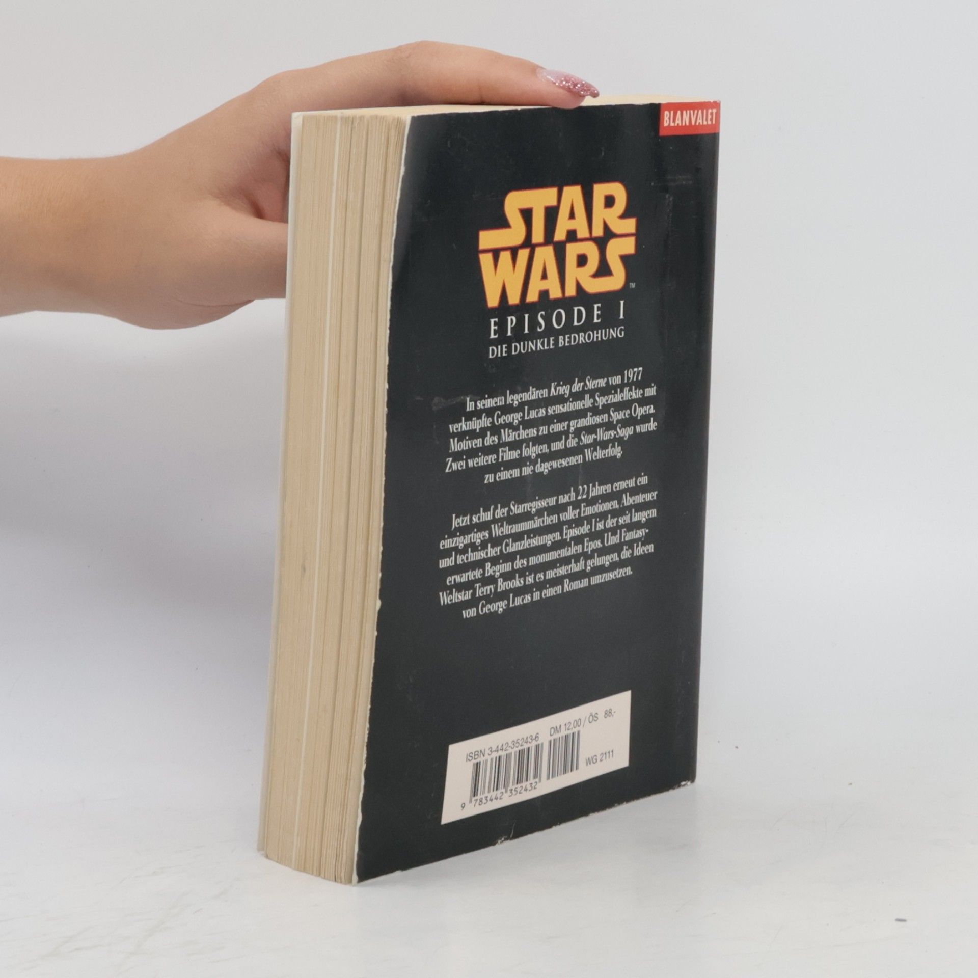 Terry Brooks Star wars - Episode I, Die dunkle Bedrohung