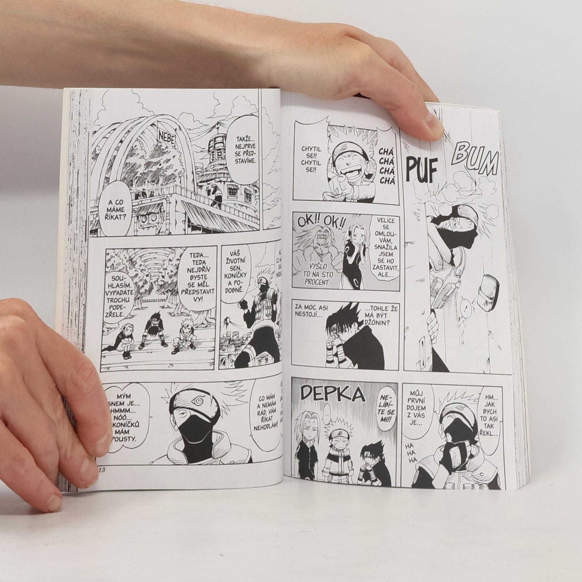 Masashi Kishimoto Naruto Uzumaki. Naruto 1. díl