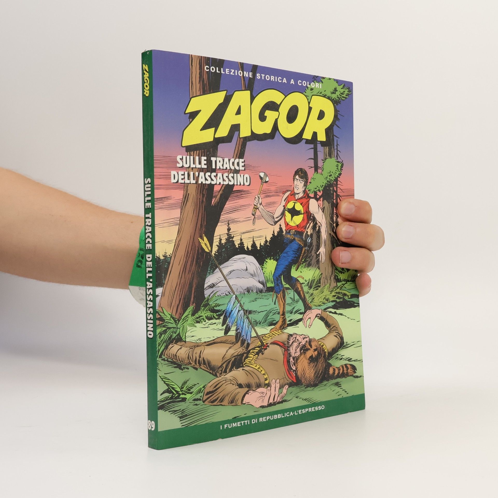 Gallieno Ferri Zagor 89. Sulle tracce dell'assassino
