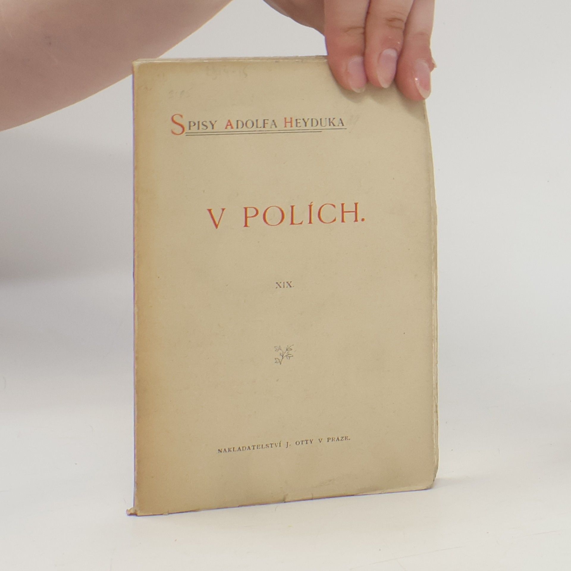 Adolf Heyduk V polích