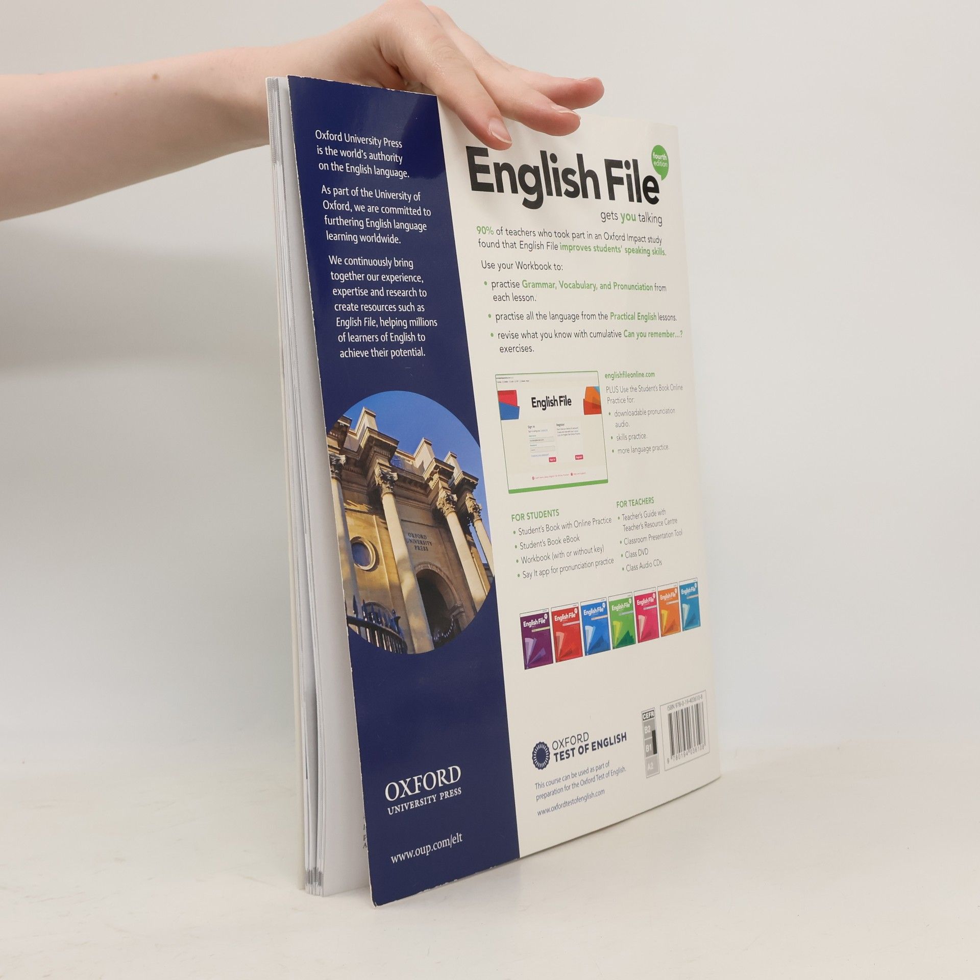 Autorenkollektiv English File Intermediate Workbook with Key, fourth edition