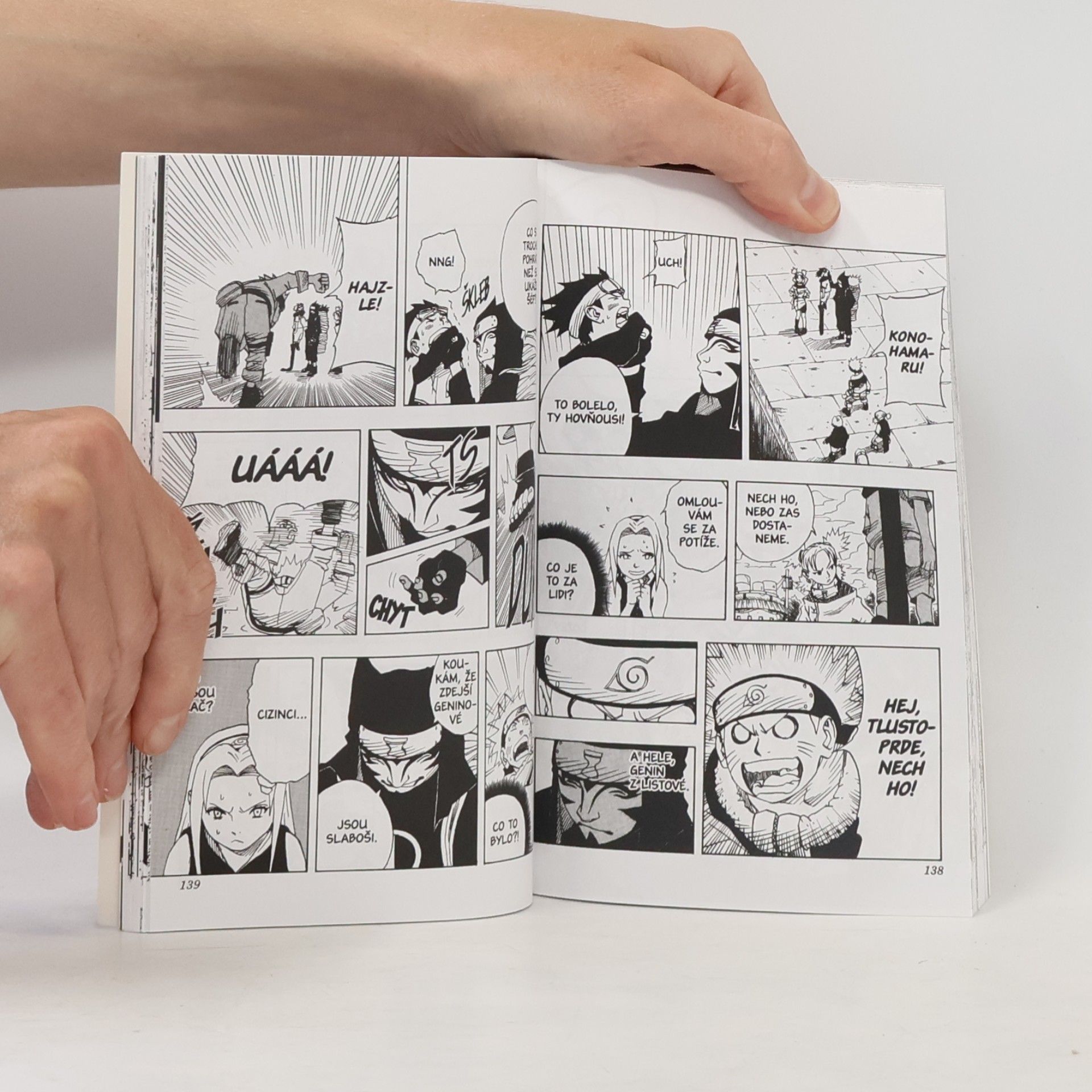 Masashi Kishimoto Naruto 4. díl. Most hrdinů