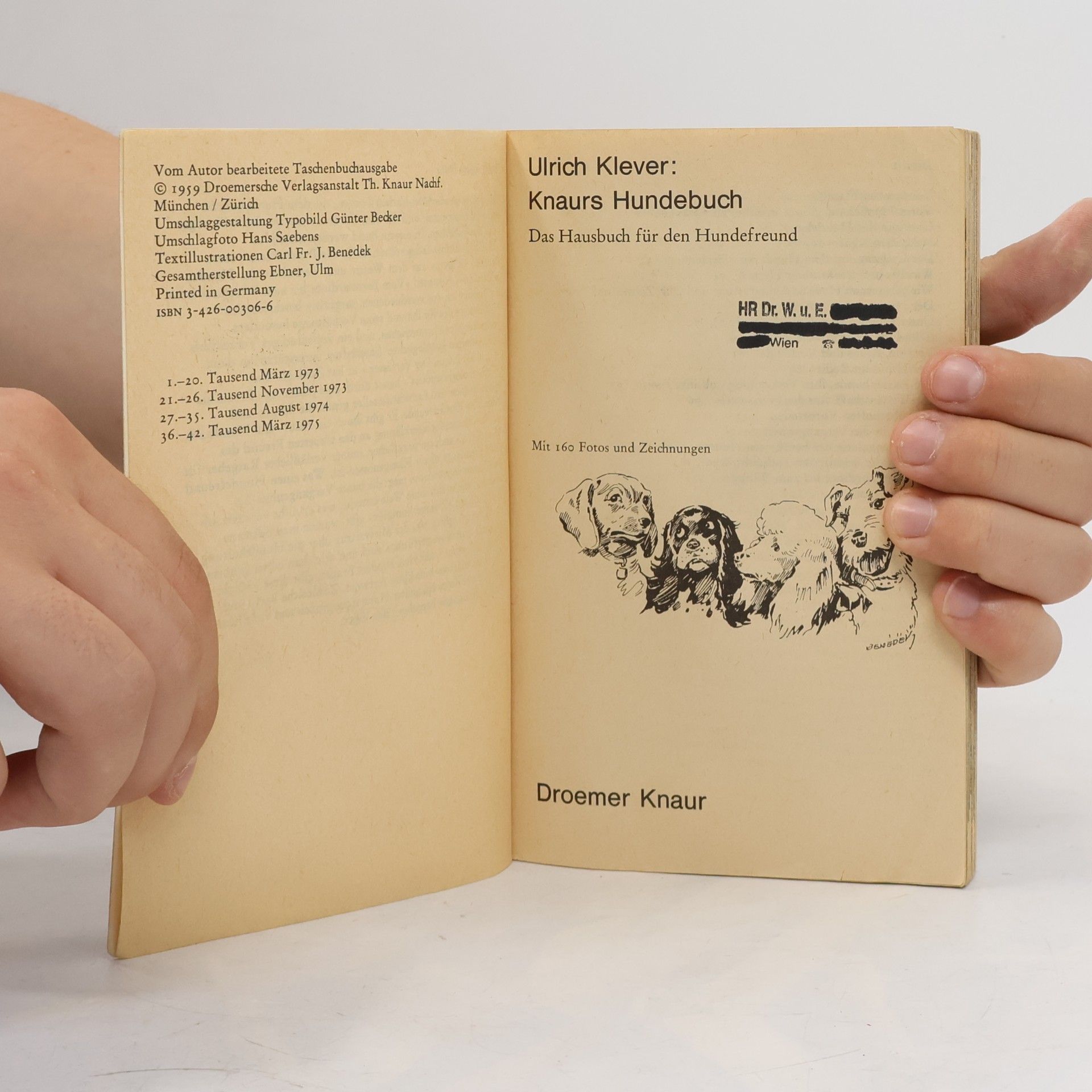 Ulrich Klever Knaurs Hundebuch