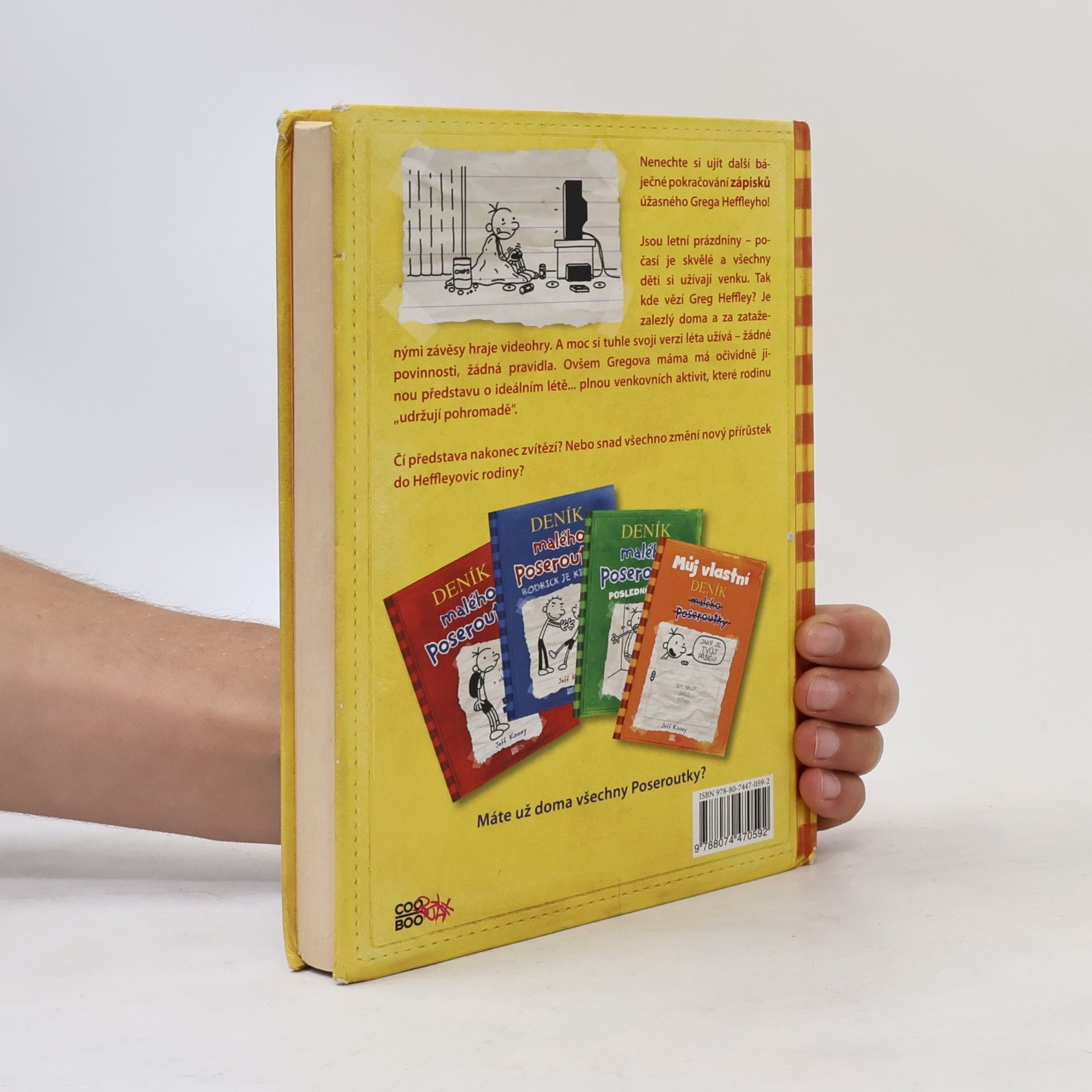 Jeff Kinney Deník malého poseroutky 4. Psí život