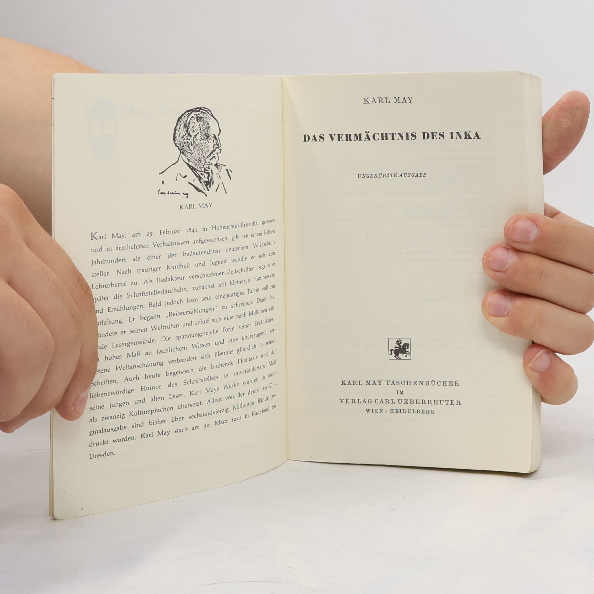 Karl May Das Vermächtnis des Inka