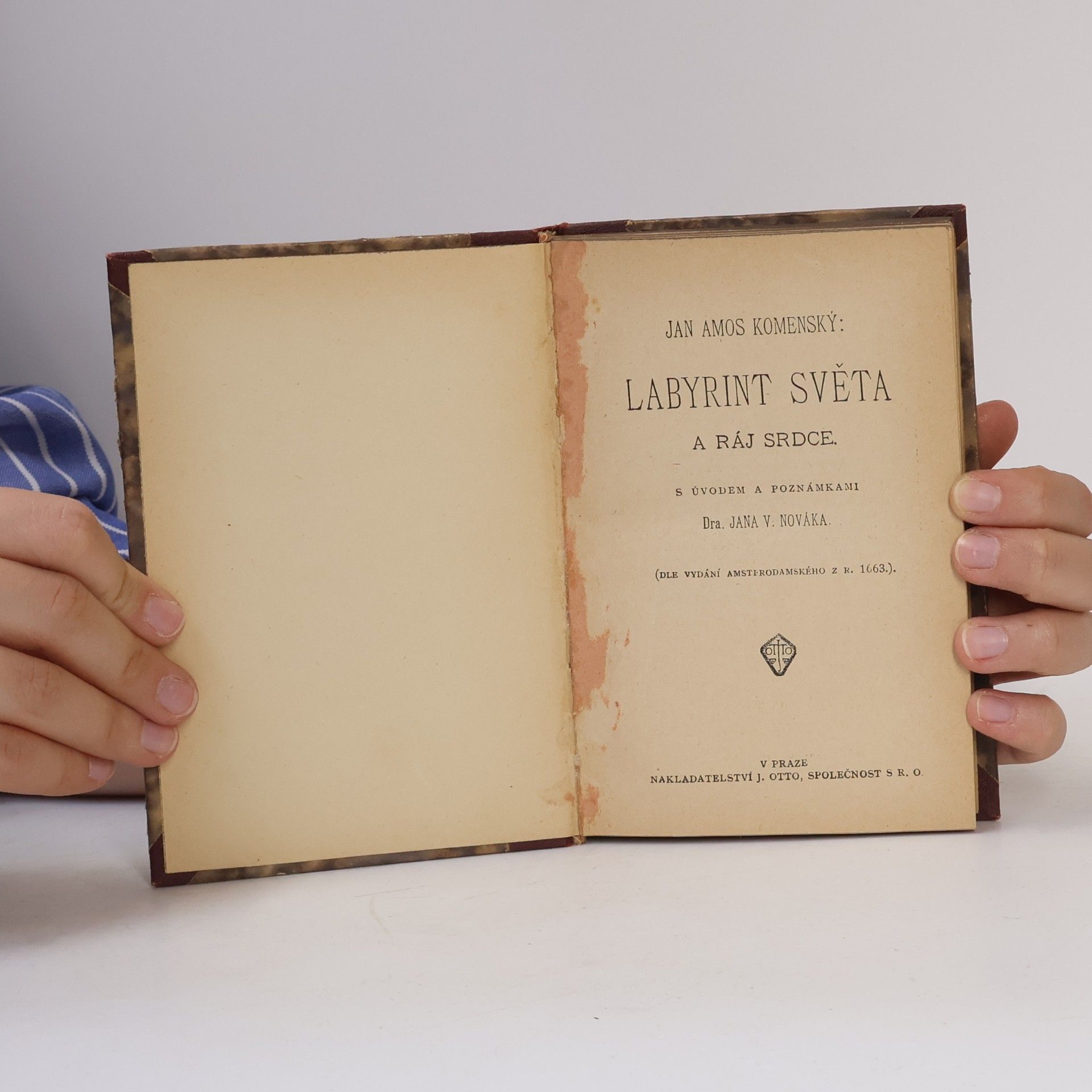 John Amos Comenius Labyrint světa a ráj srdce