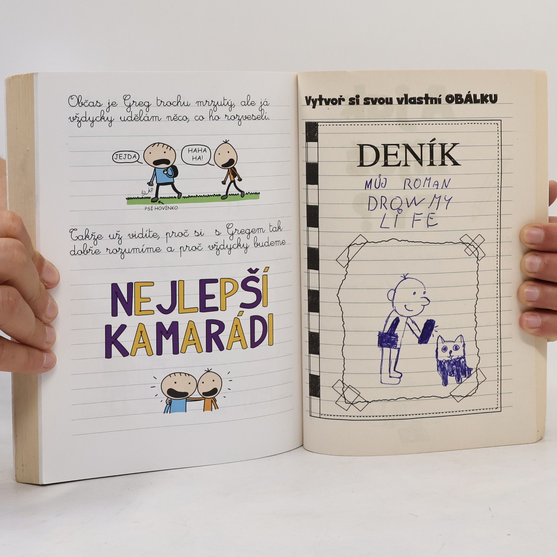Jeff Kinney Můj nový! vlastní deník malého poseroutky