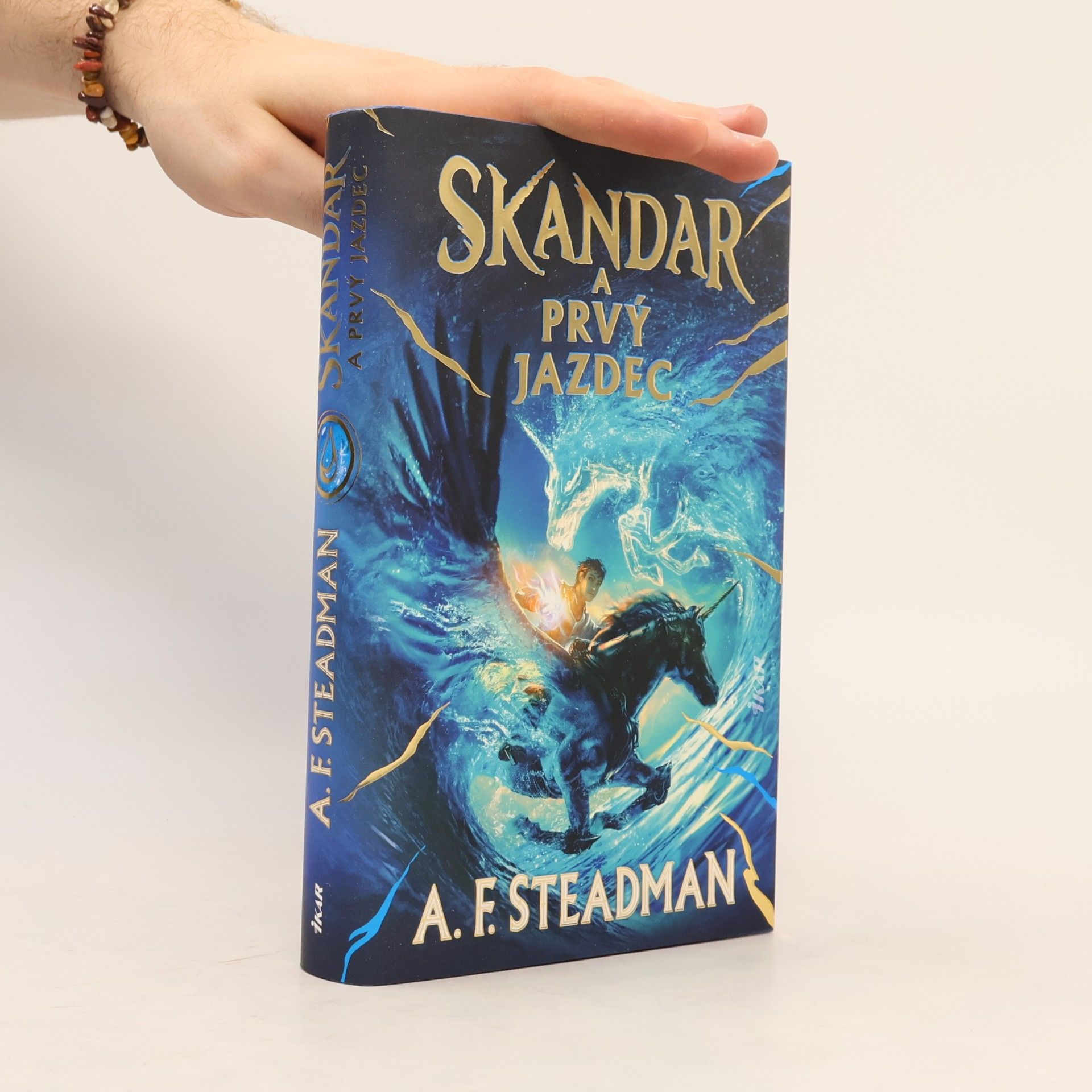A. F. Steadman Skandar a prvý jazdec