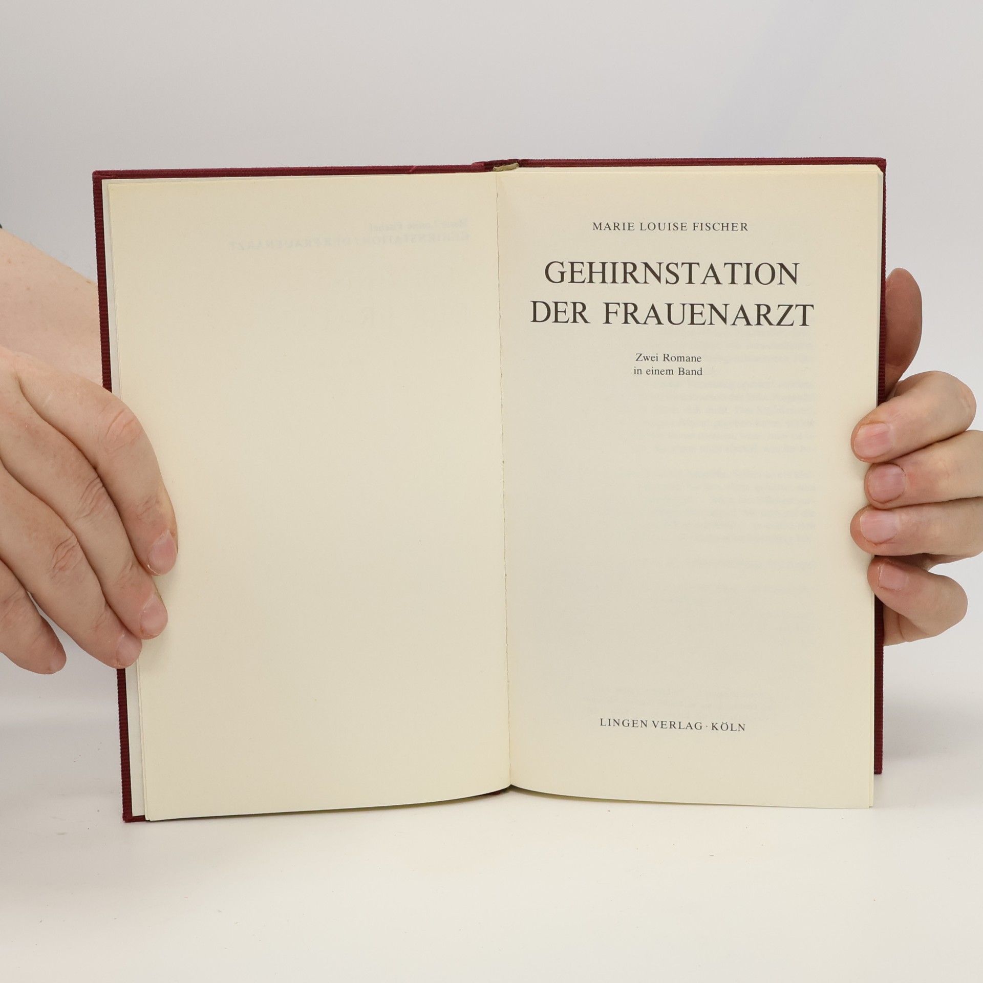 Marie Louise Fischer Gehirnstation der Frauenarzt