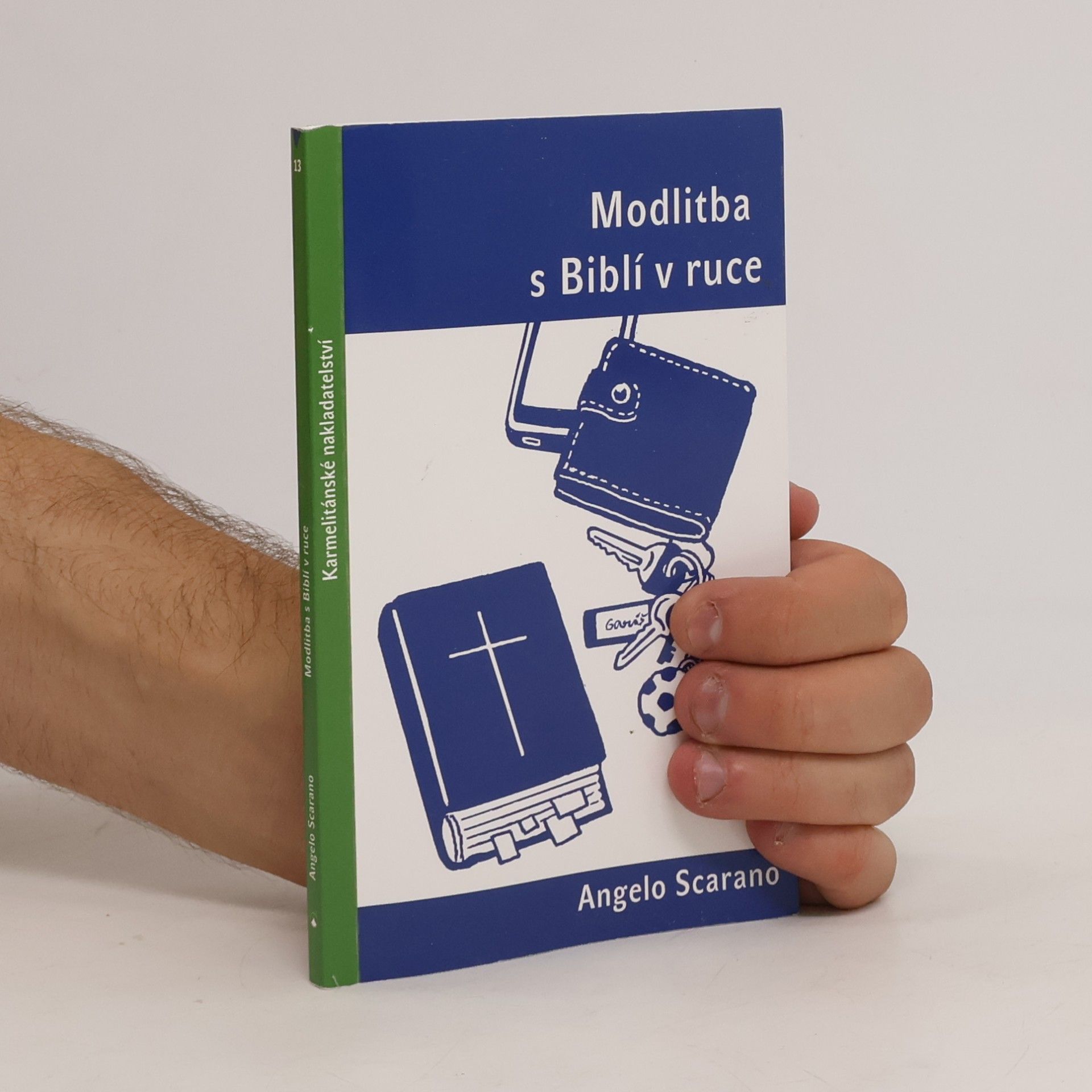 Angelo Scarano Modlitba s Biblí v ruce