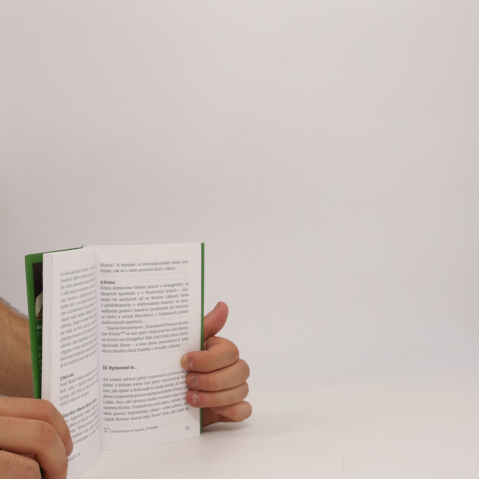 Angelo Scarano Modlitba s Biblí v ruce