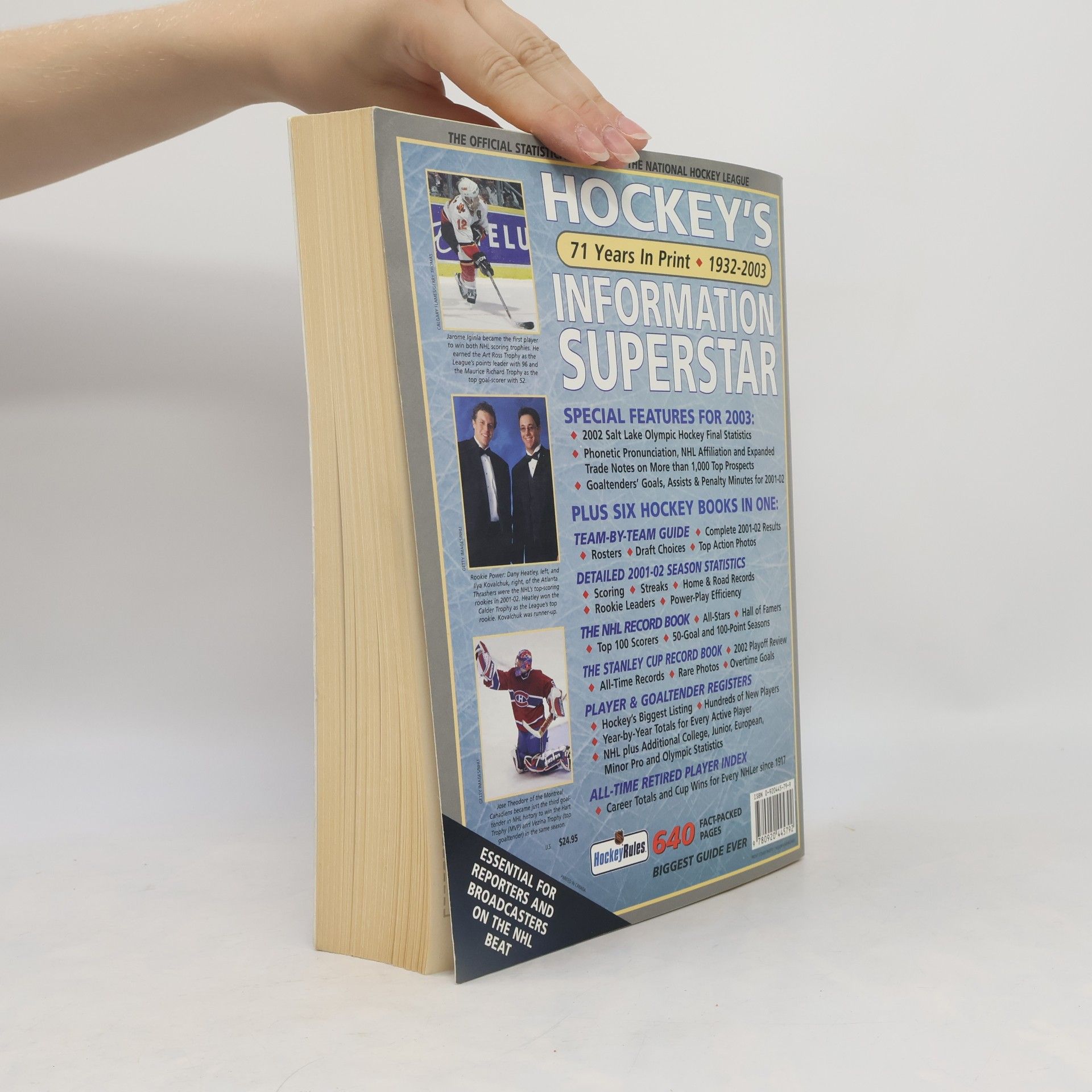 Autorenkollektiv NHL Official Guide & Record Book 2003