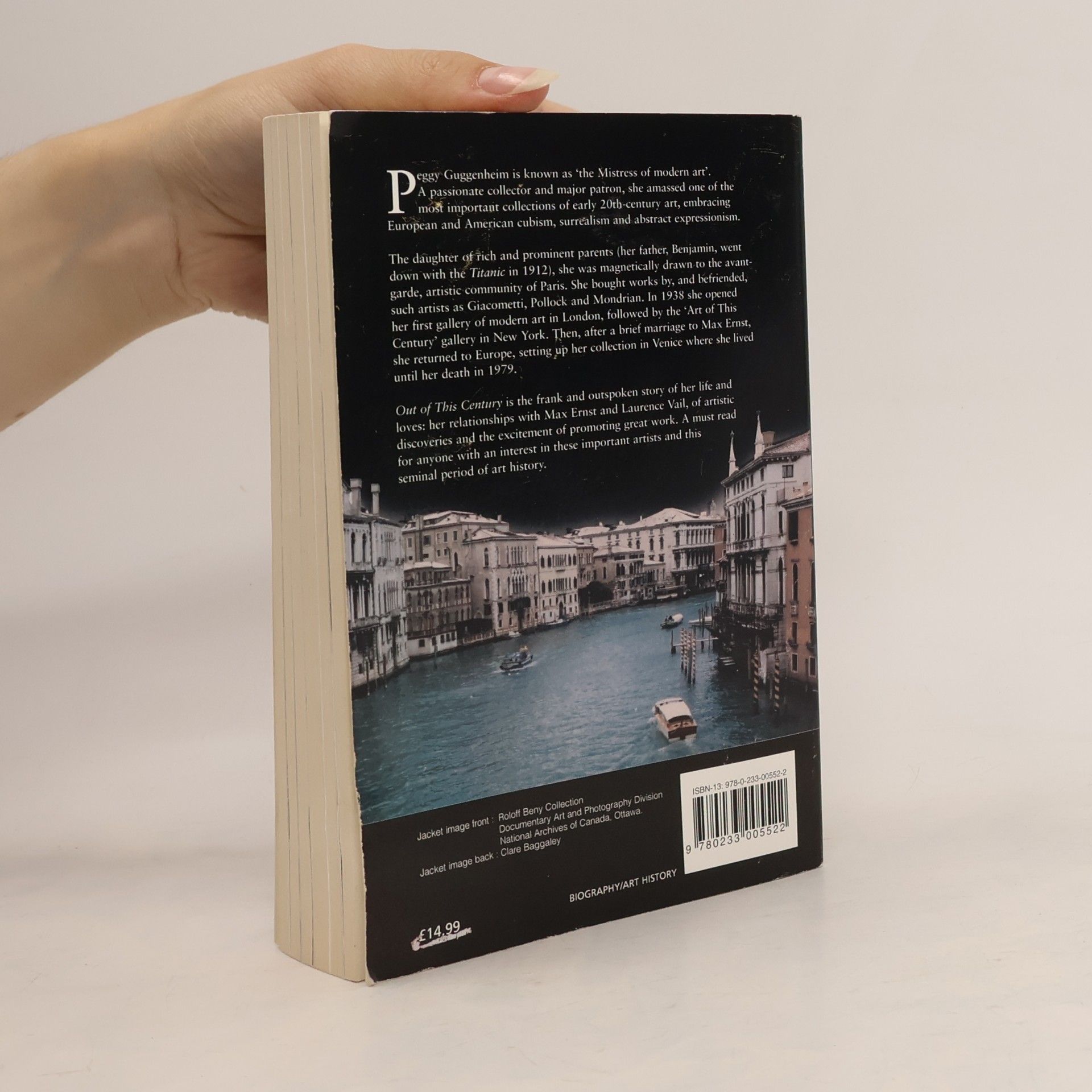 Peggy Guggenheim Out of This Century: Confessions of an Art Addict