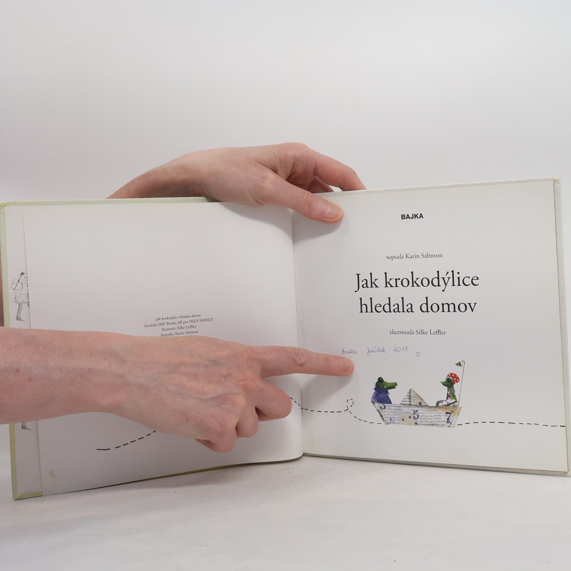 Karin Salmson Jak krokodýlice hledala domov