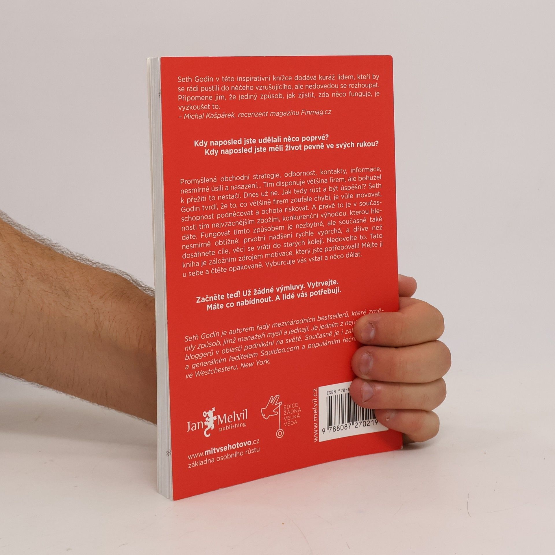 Seth Godin Kopni do té bedny. Jak uvést do života projekty ze šuplíku