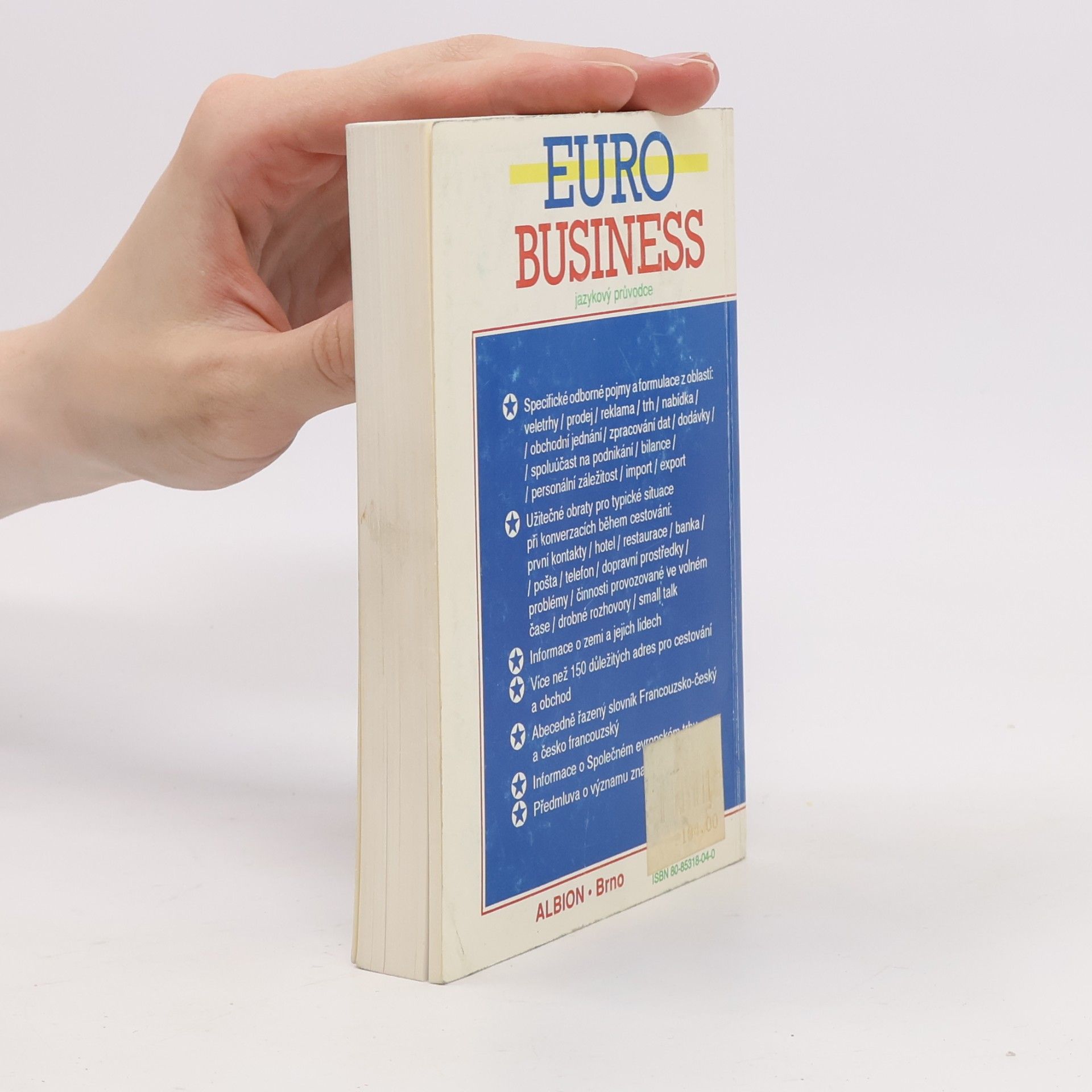 Various authors Euro business: Jazykový průvodce česko-francouzský