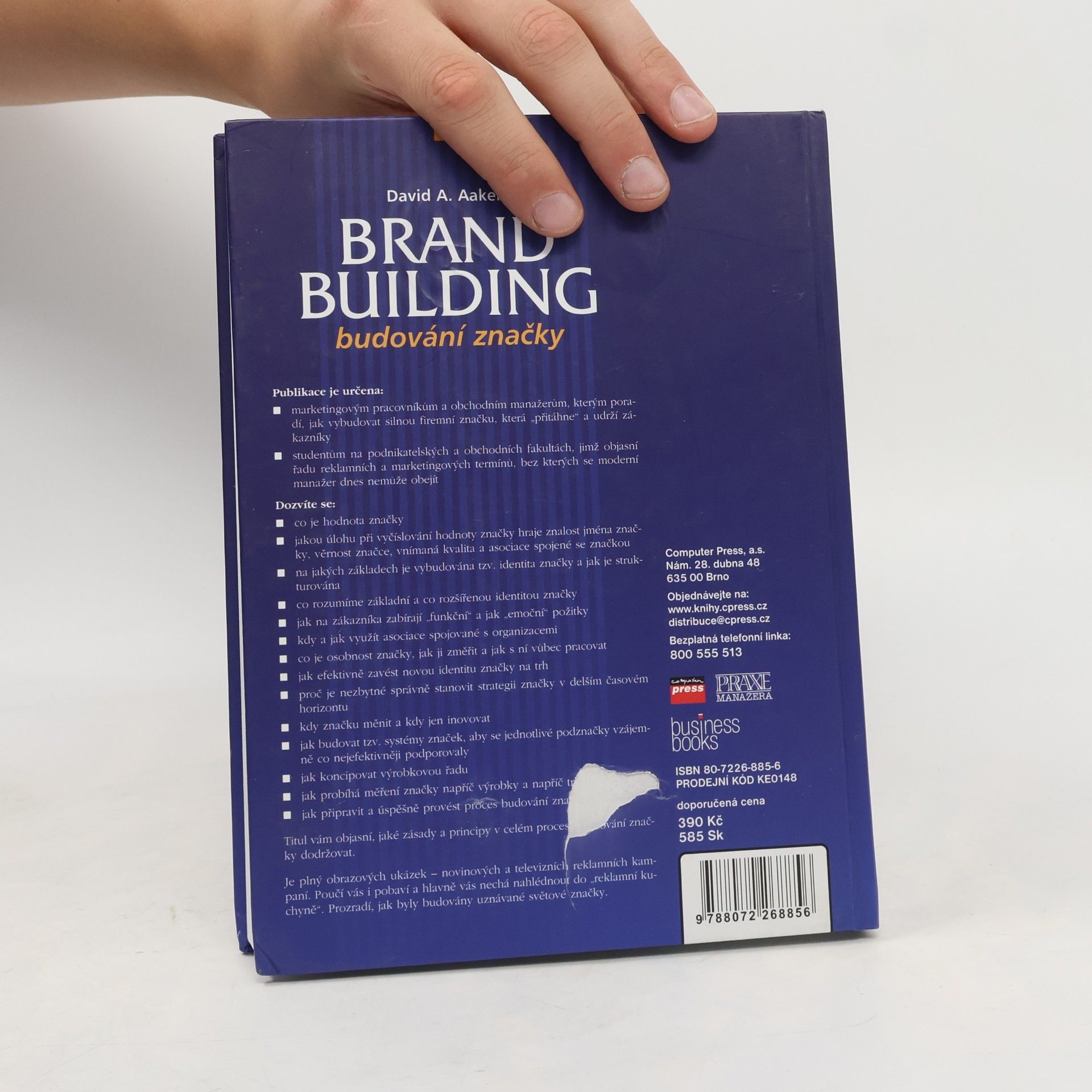 David Allen Aaker Brand Building: Budování obchodní značky