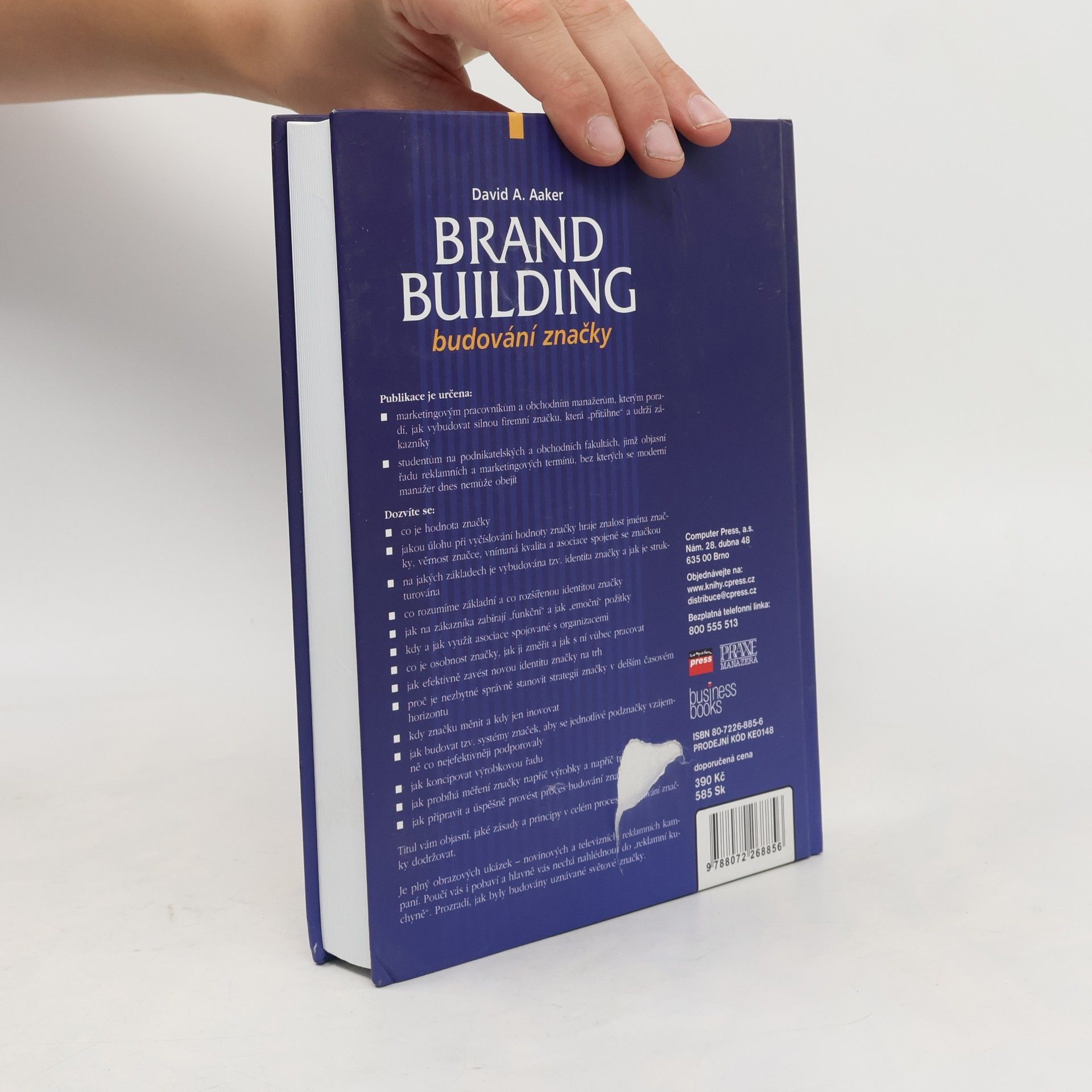 David Allen Aaker Brand Building: Budování obchodní značky