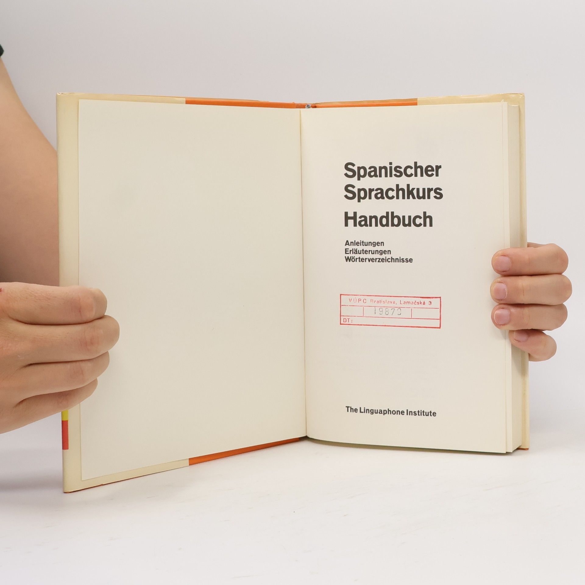 Various authors Spanischer Sprachkurs Handbuch