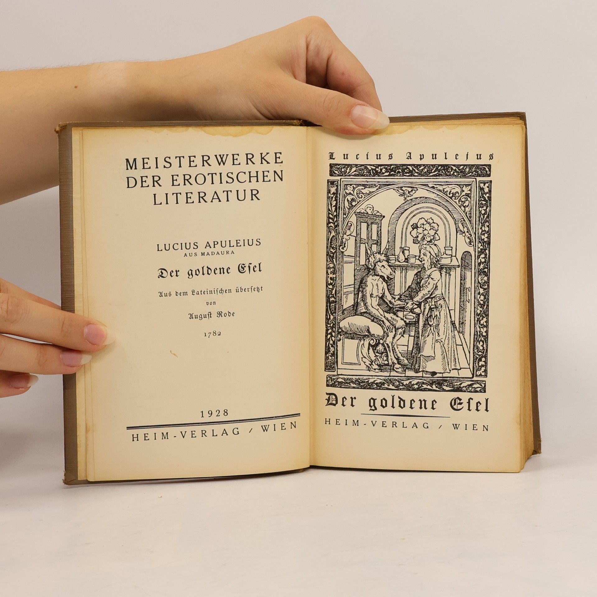Apuleius Der goldene Esel