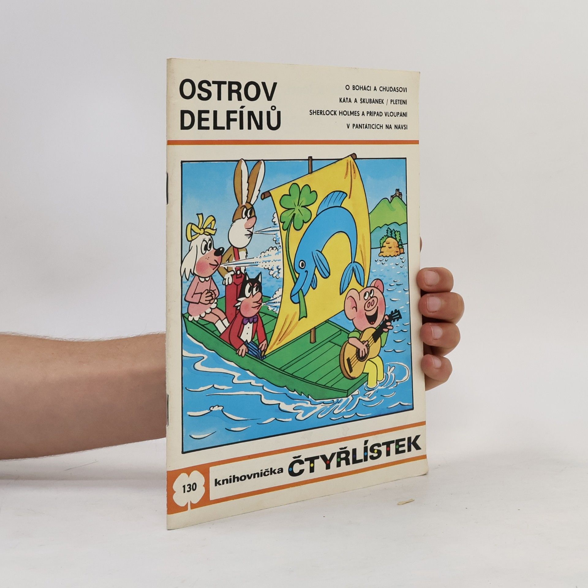 Ljuba Štíplová Čtyřlístek 130. Ostrov delfínů
