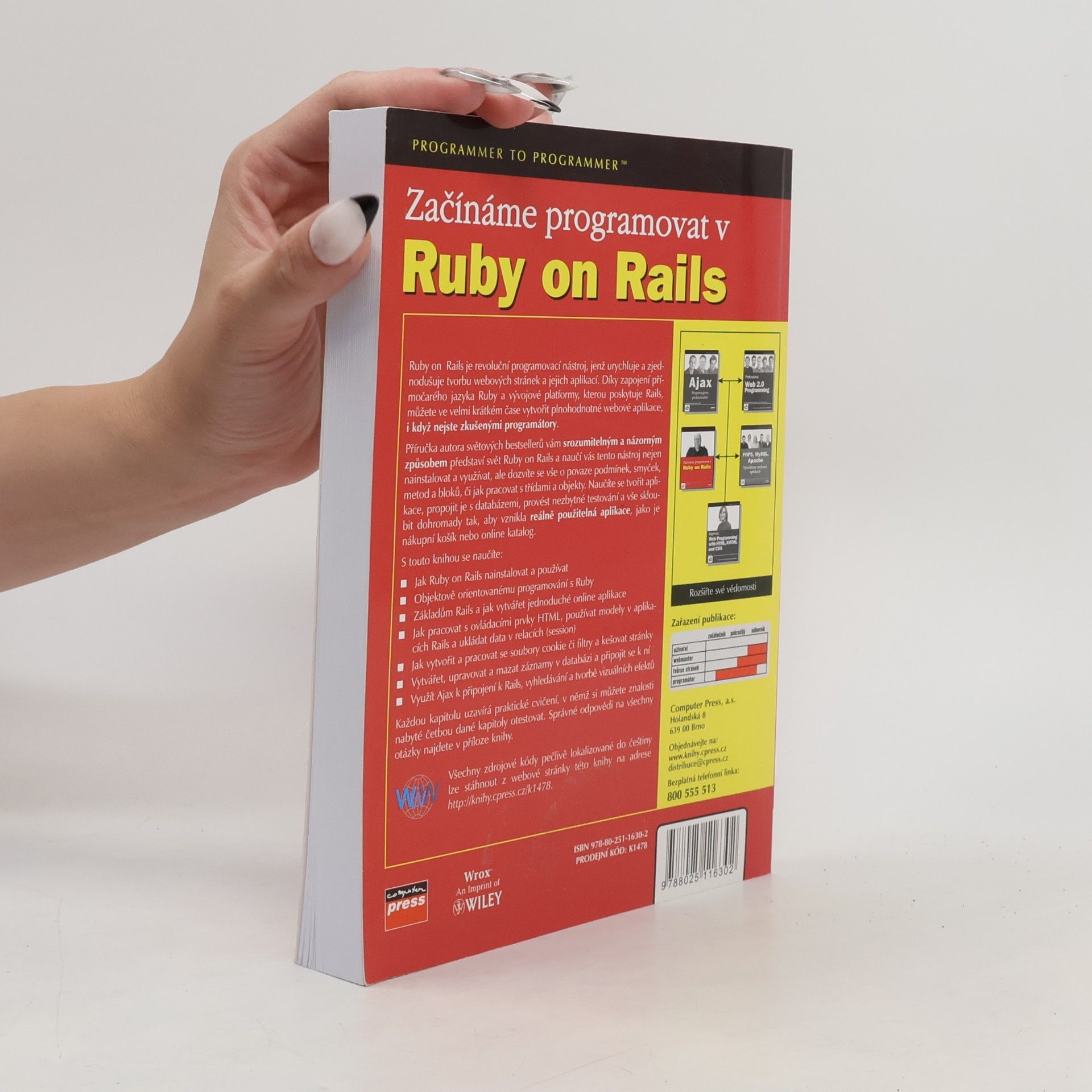 Steven Holzner Začínáme programovat v Ruby on Rails