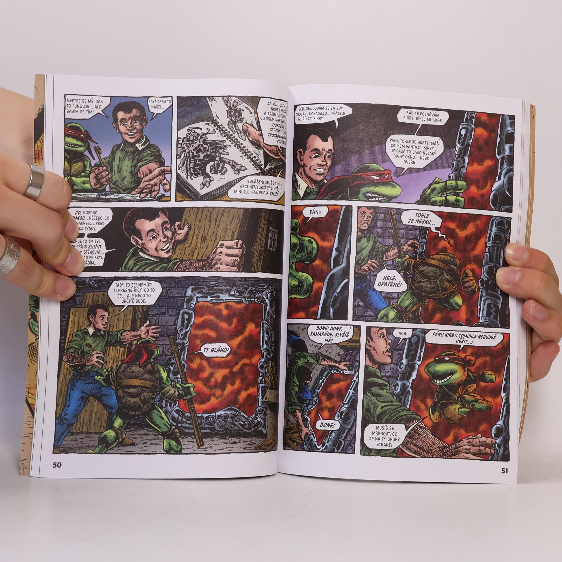 Kevin B. Eastman Želvy Ninja: Menu číslo 3