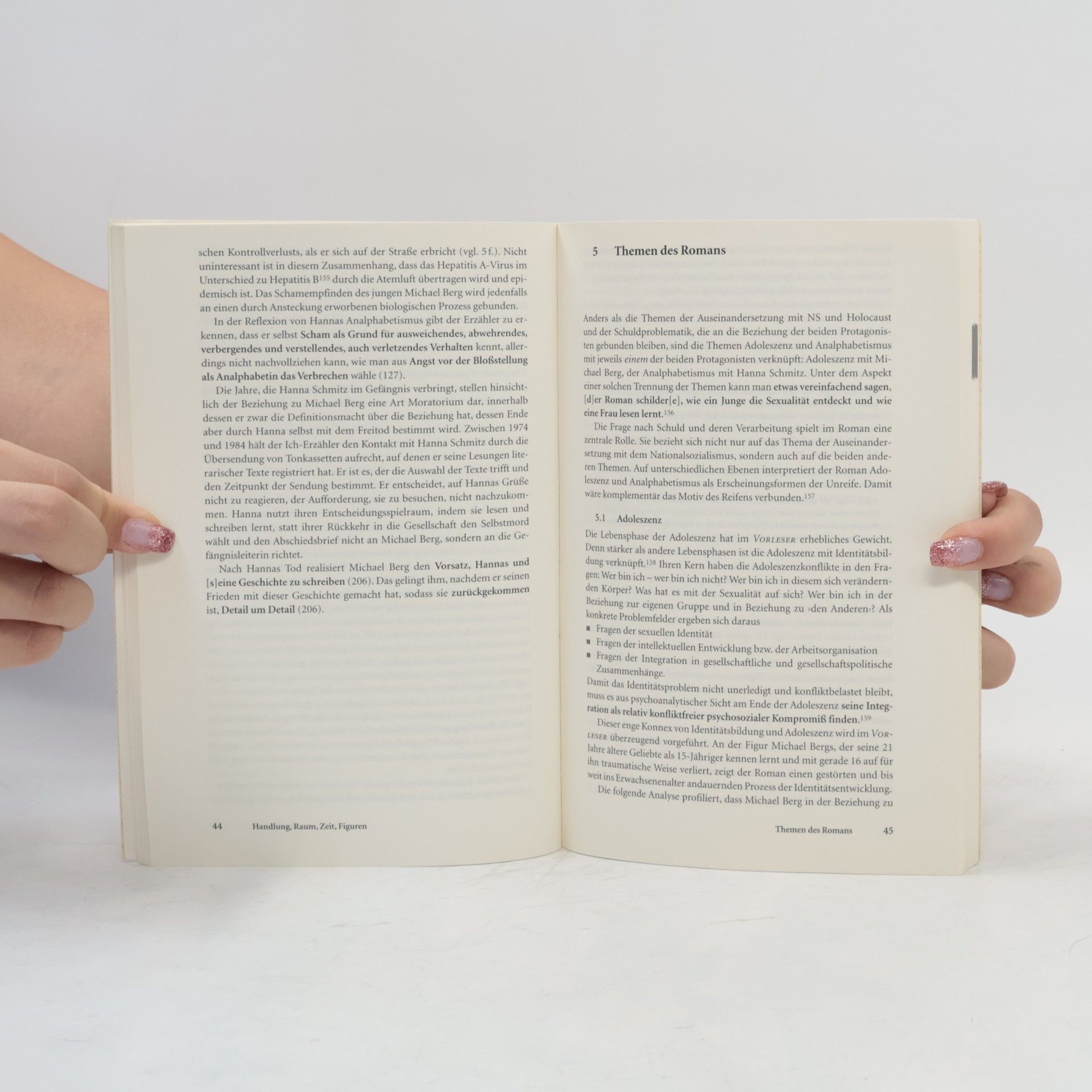Juliane Köster Bernhard Schlink, Der Vorleser