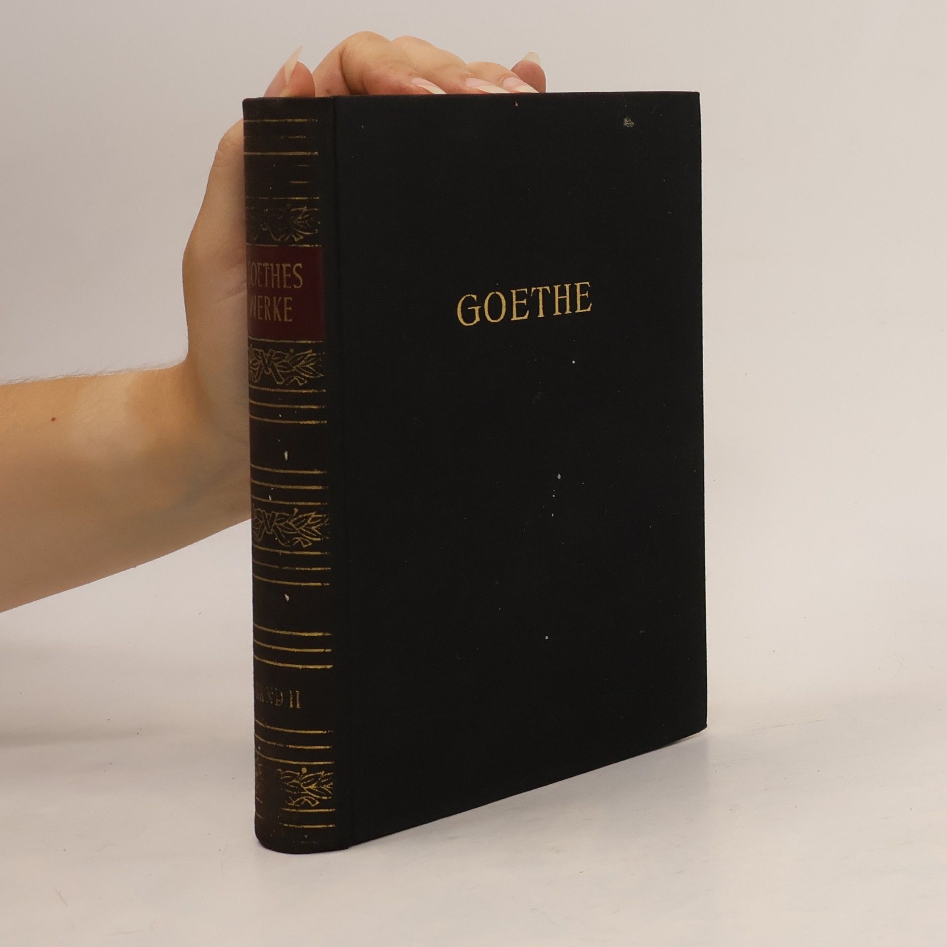 Johann Wolfgang von Goethe Goethes Werke in zwei Bänden