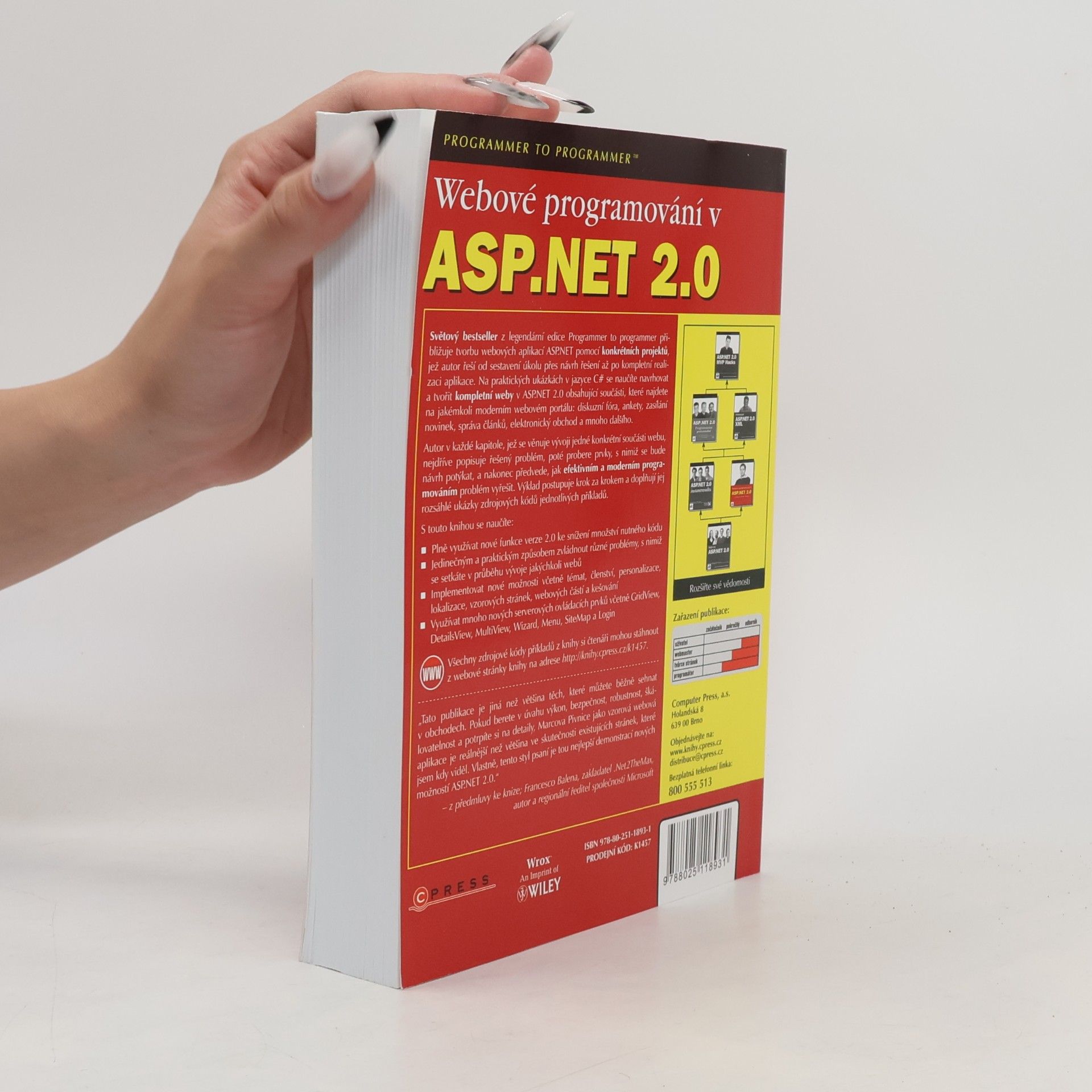 Marco Bellinaso Webové programovaní v ASP.NET 2.0 - Problém, návrh, řešení