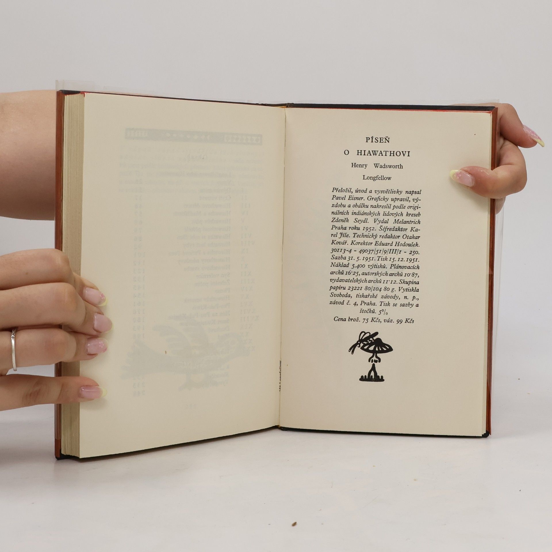 Henry Wadsworth Longfellow Píseň o Hiawathovi