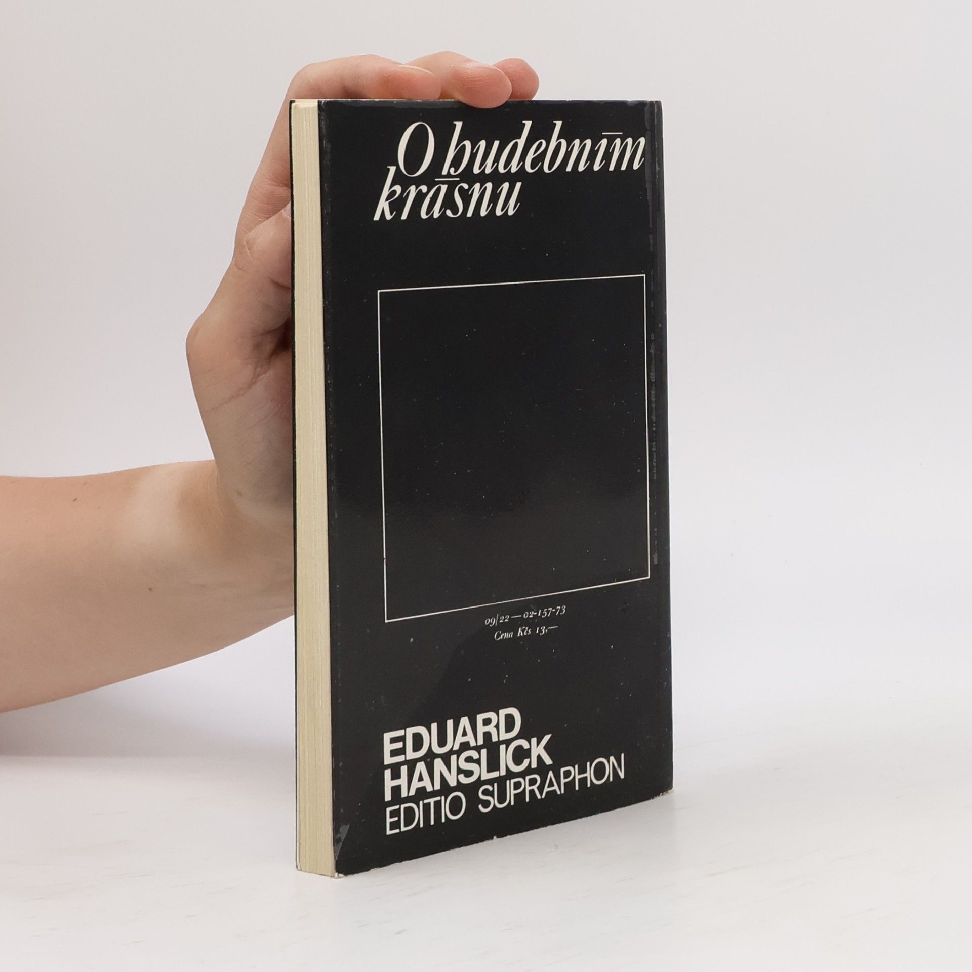 Eduard Hanslick O hudebním krásnu