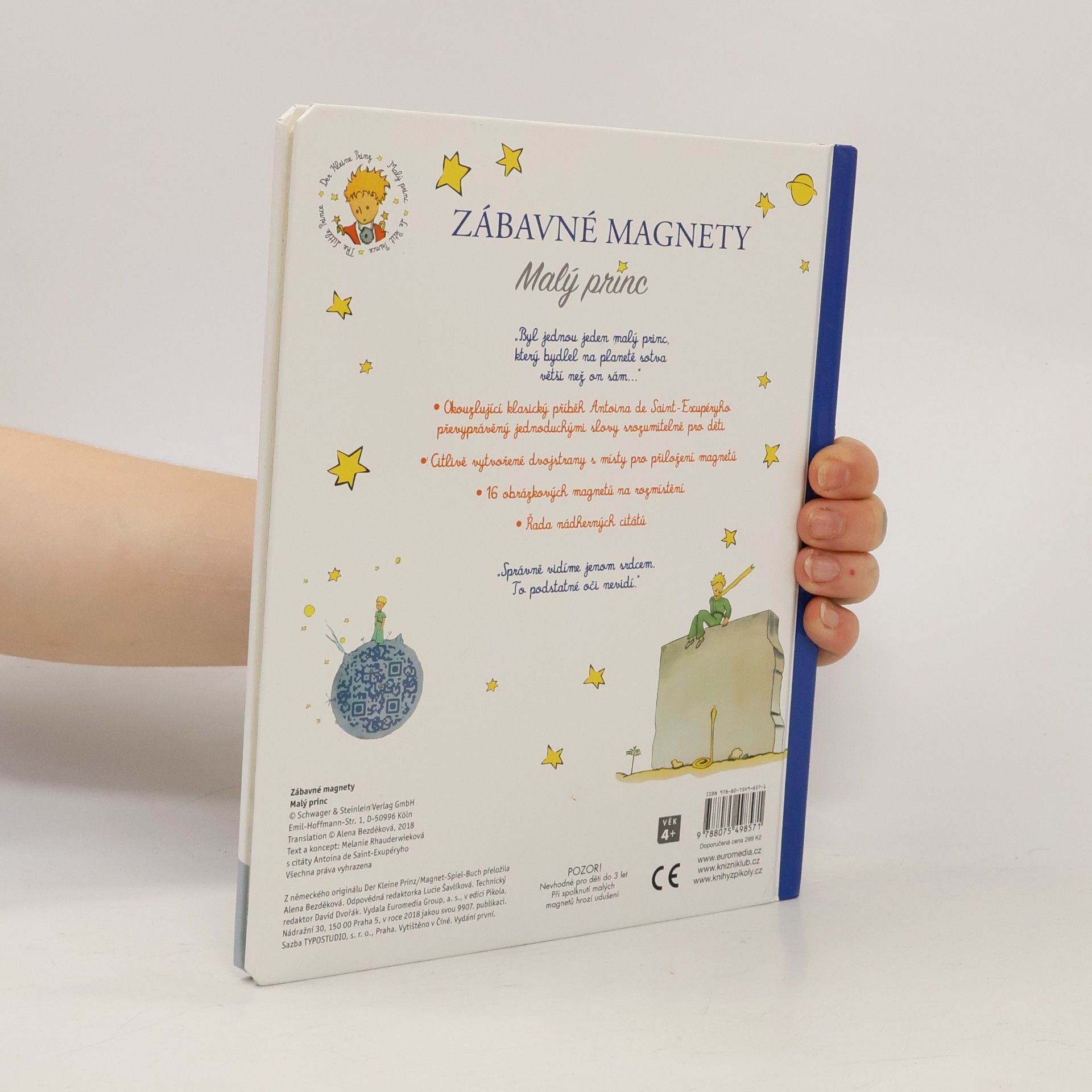 Melanie Rhauderwiek Malý princ - Zábavné magnety