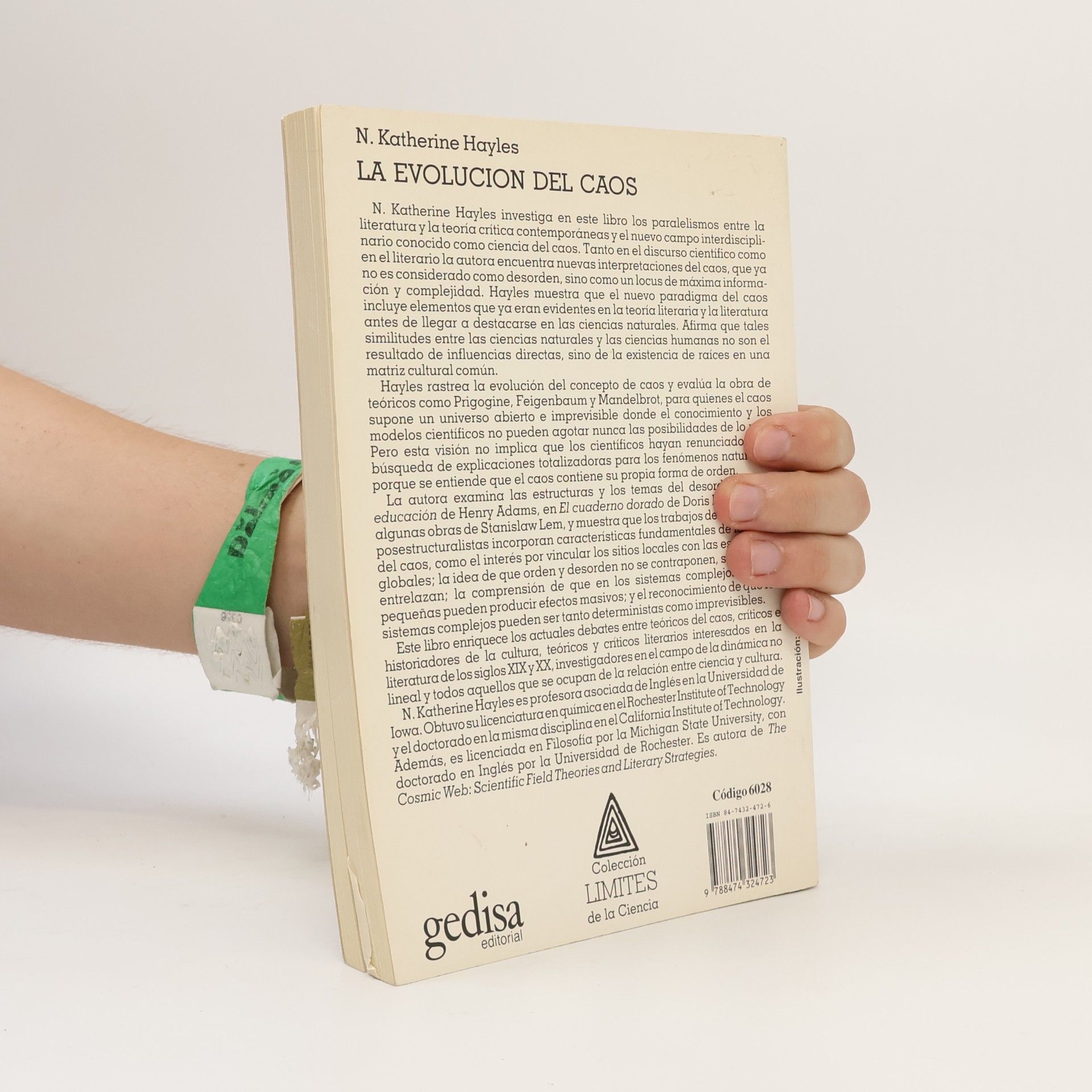 N. Katherine Hayles Límites de la ciencia - 28: La evolución del caos