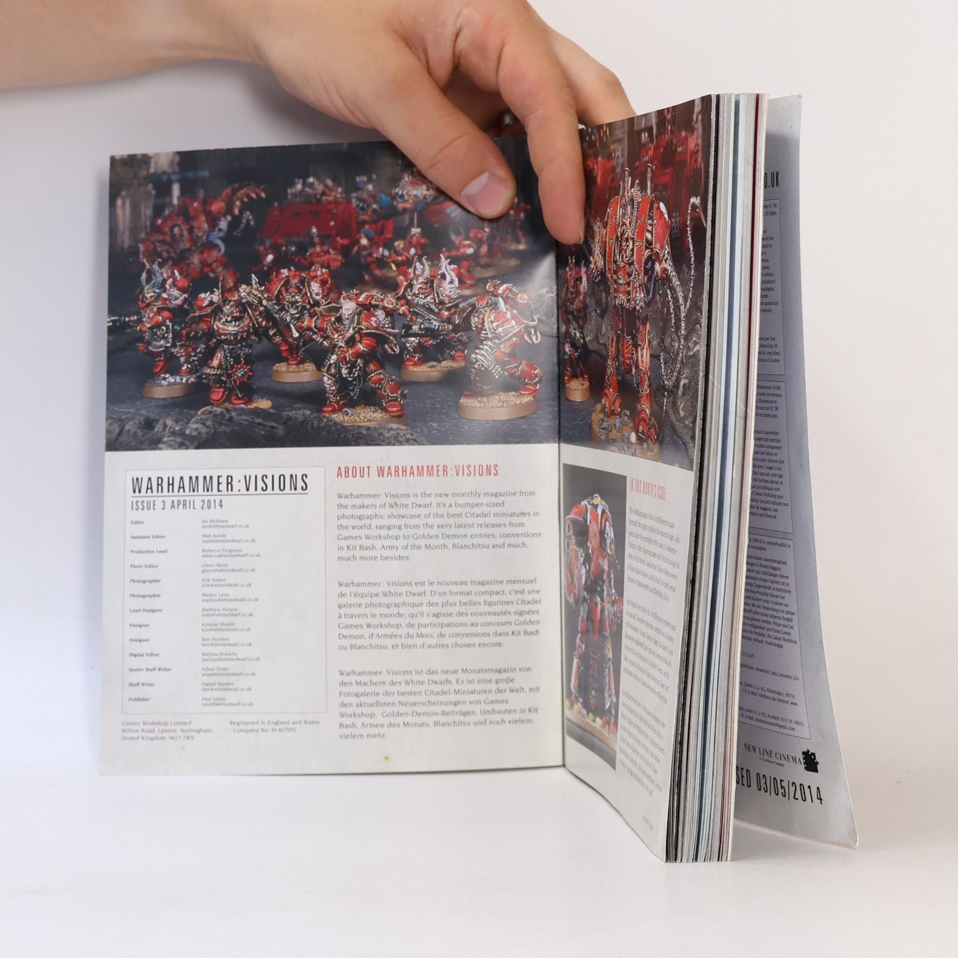 Autorenkollektiv Warhammer: Visions 3/2014