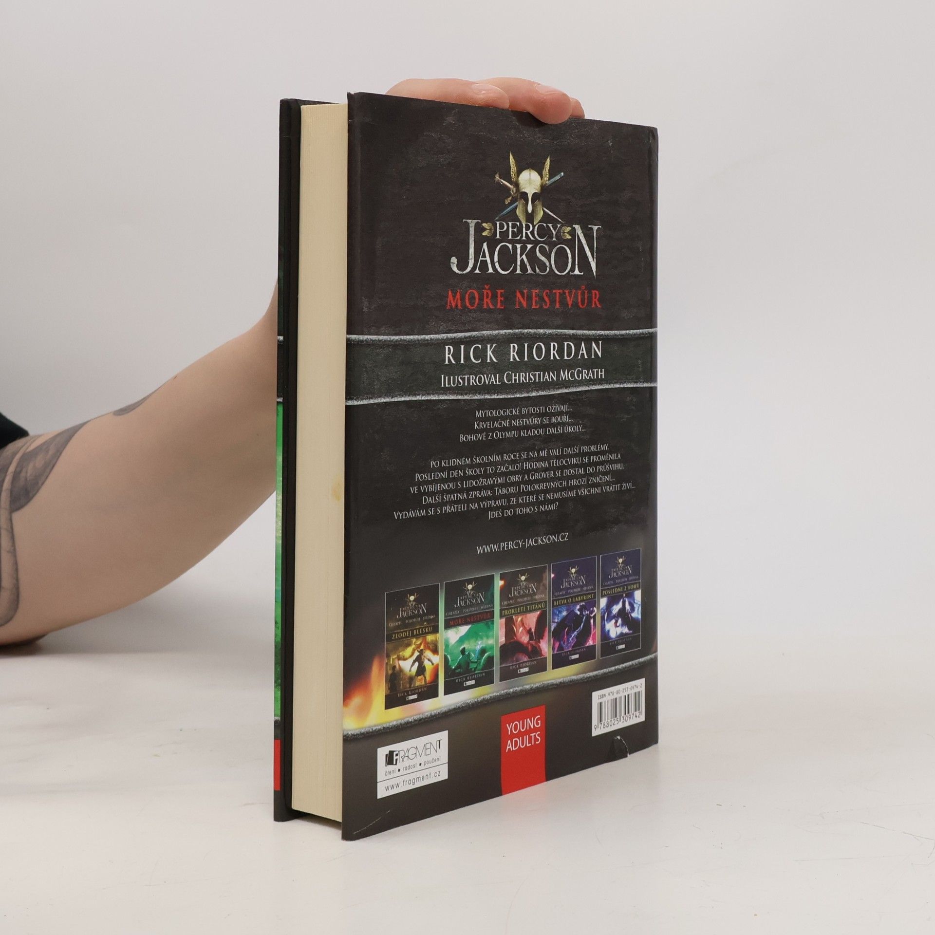 Rick Riordan Percy Jackson. Moře nestvůr