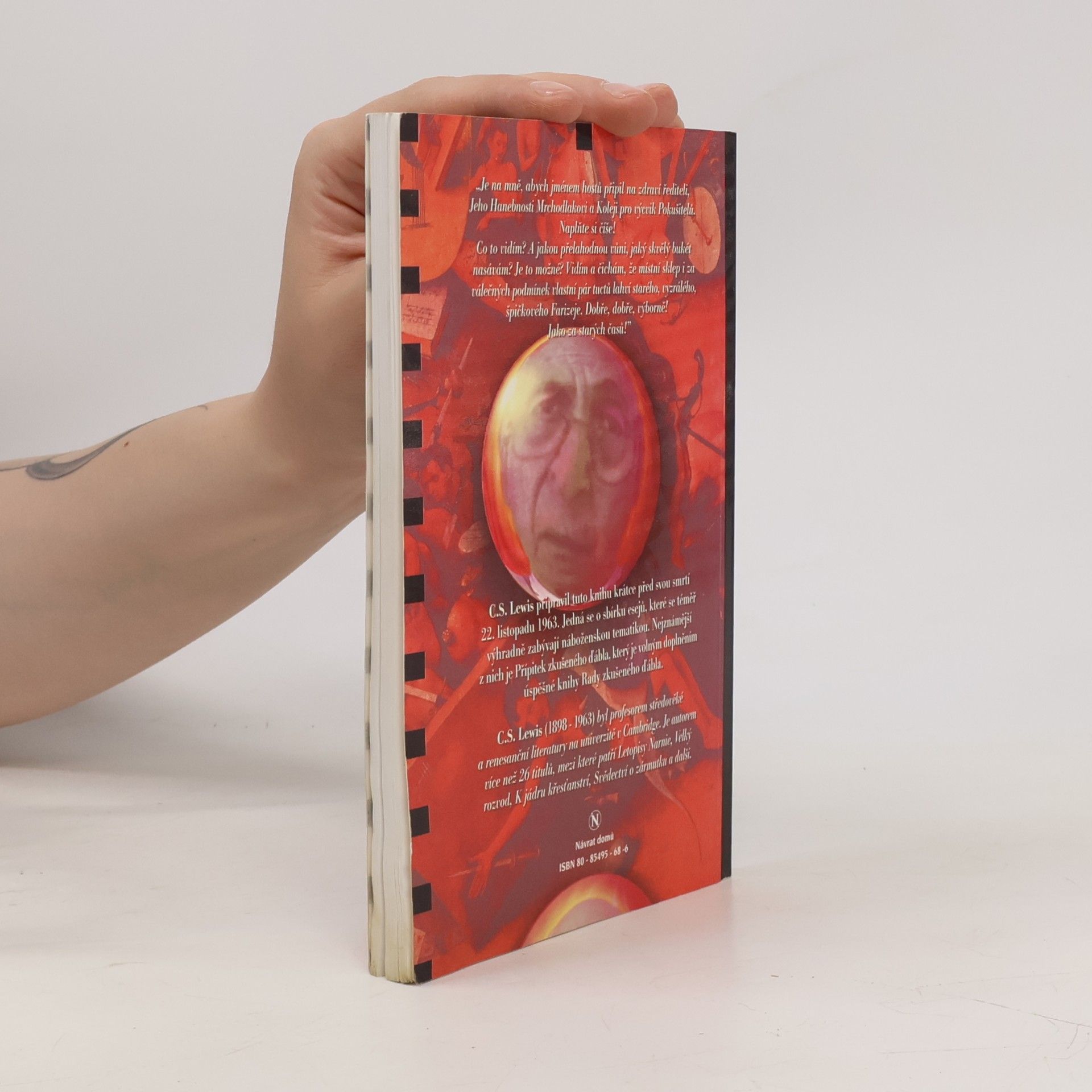 Clive Staples Lewis Přípitek zkušeného ďábla a jiné eseje