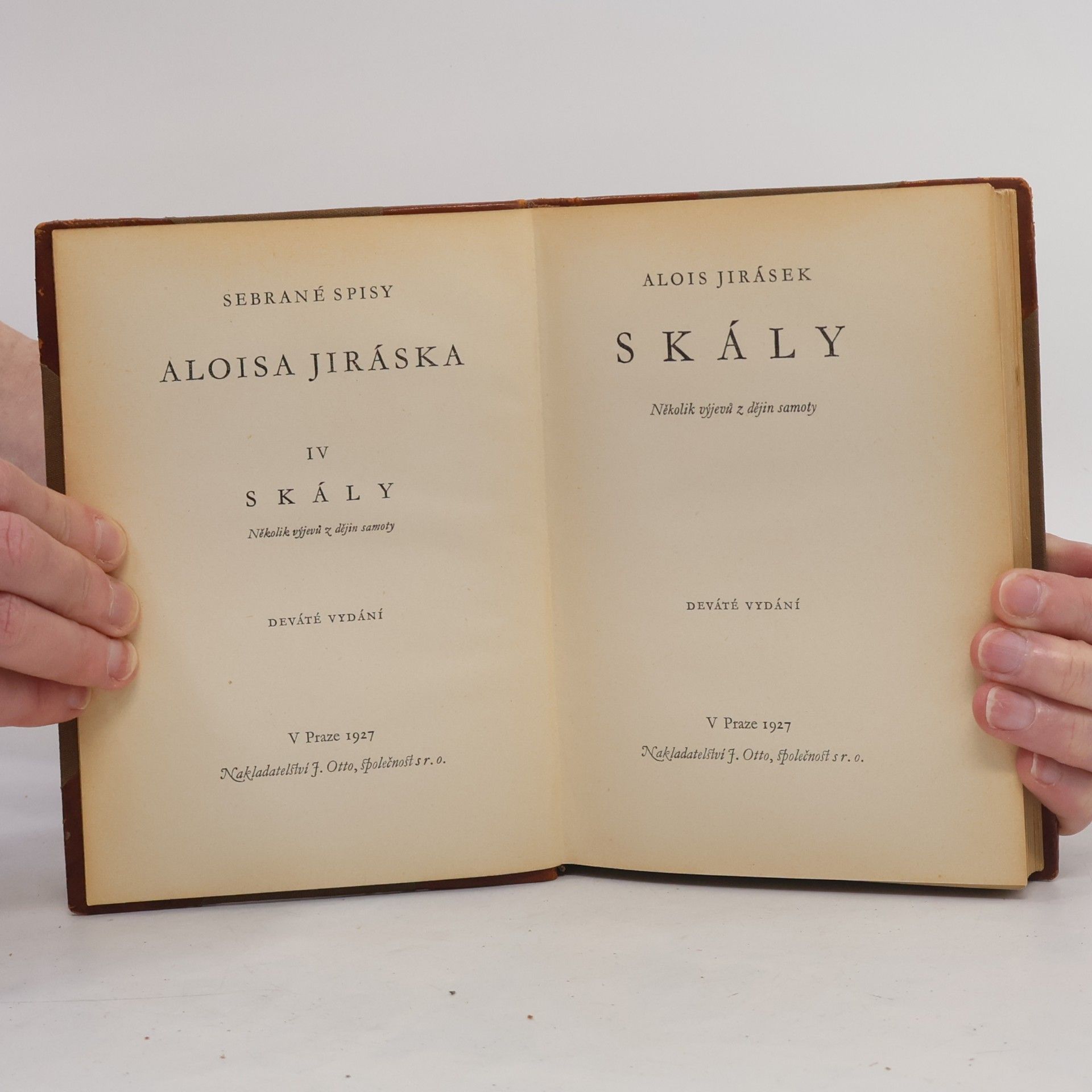 Alois Jirásek Sebrané spisy IV. Skály